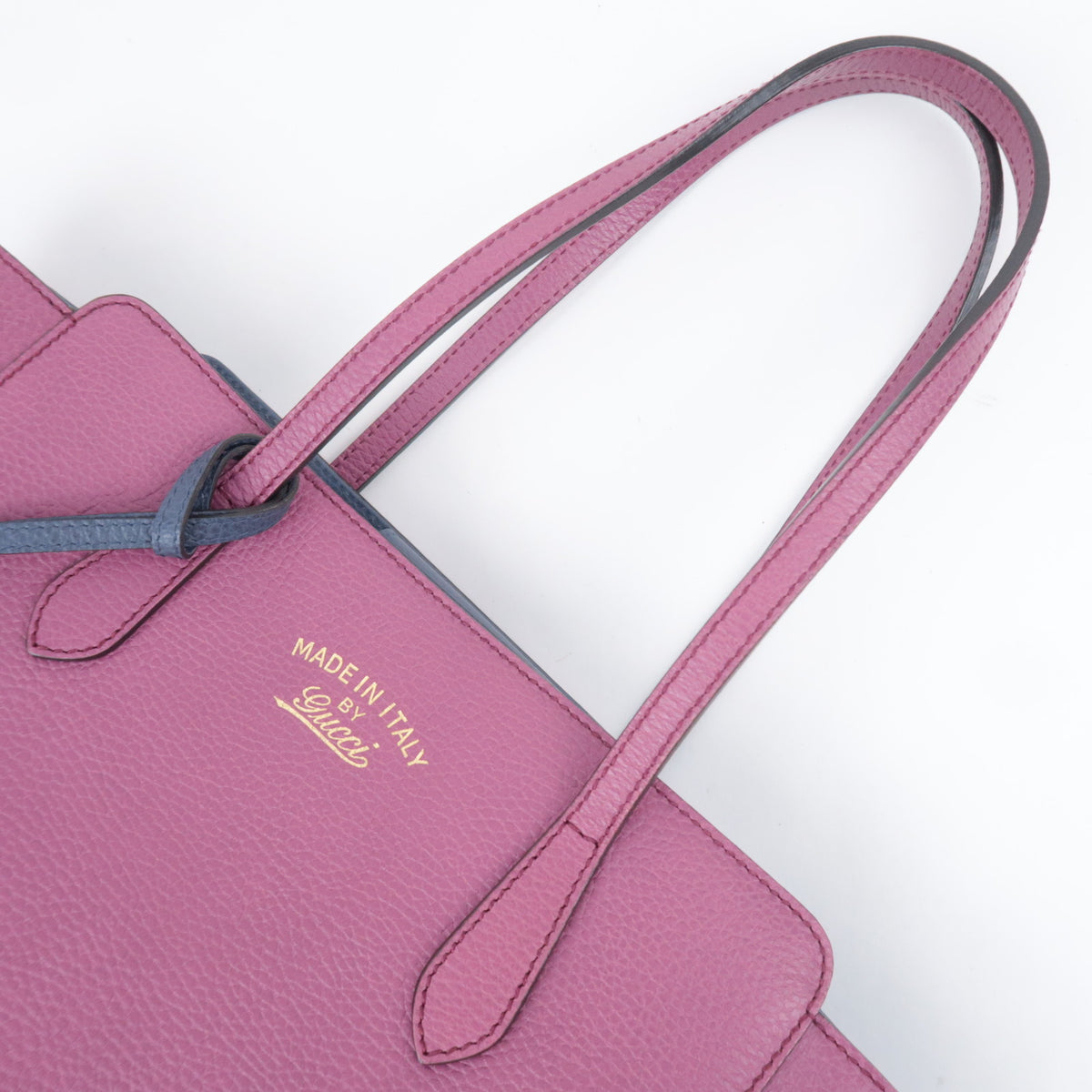 GUCCI Swing Leather Tote Bag 354408