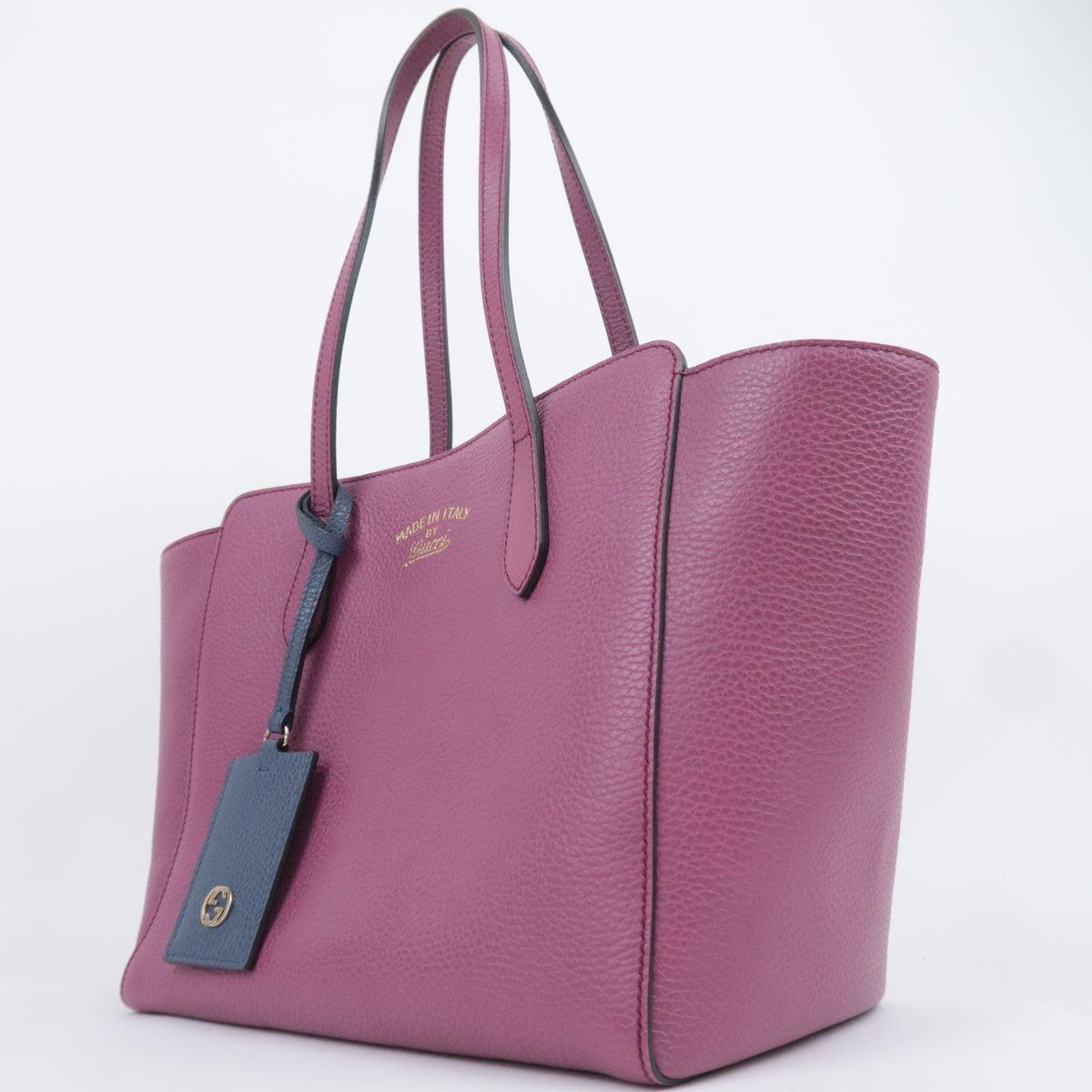 GUCCI Swing Leather Tote Bag 354408