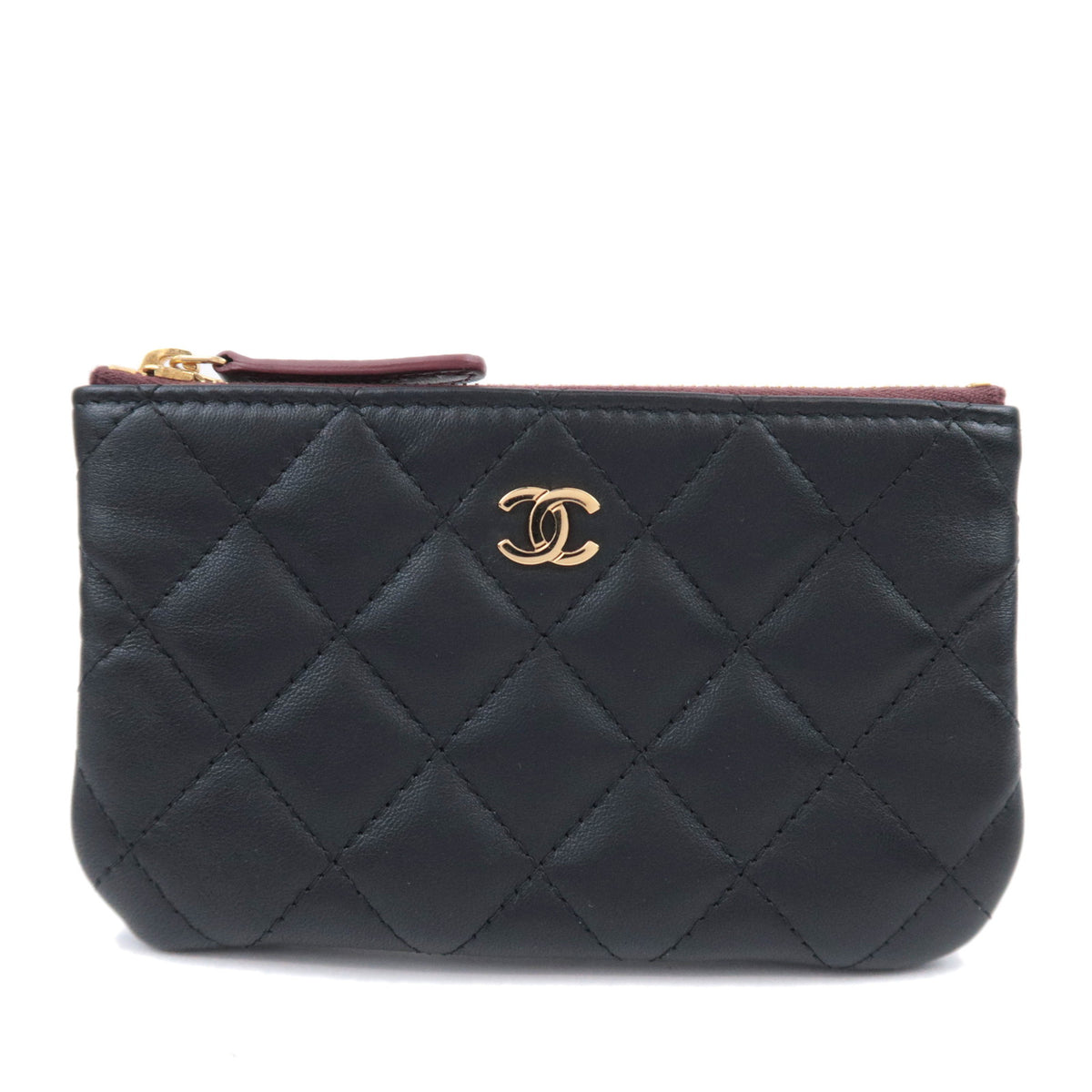 CHANEL Matelasse Mini Flat Pouch93699