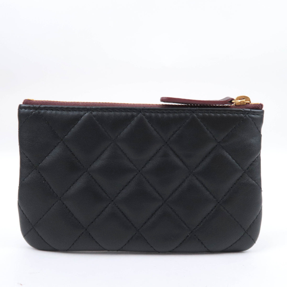 CHANEL Matelasse Mini Flat Pouch