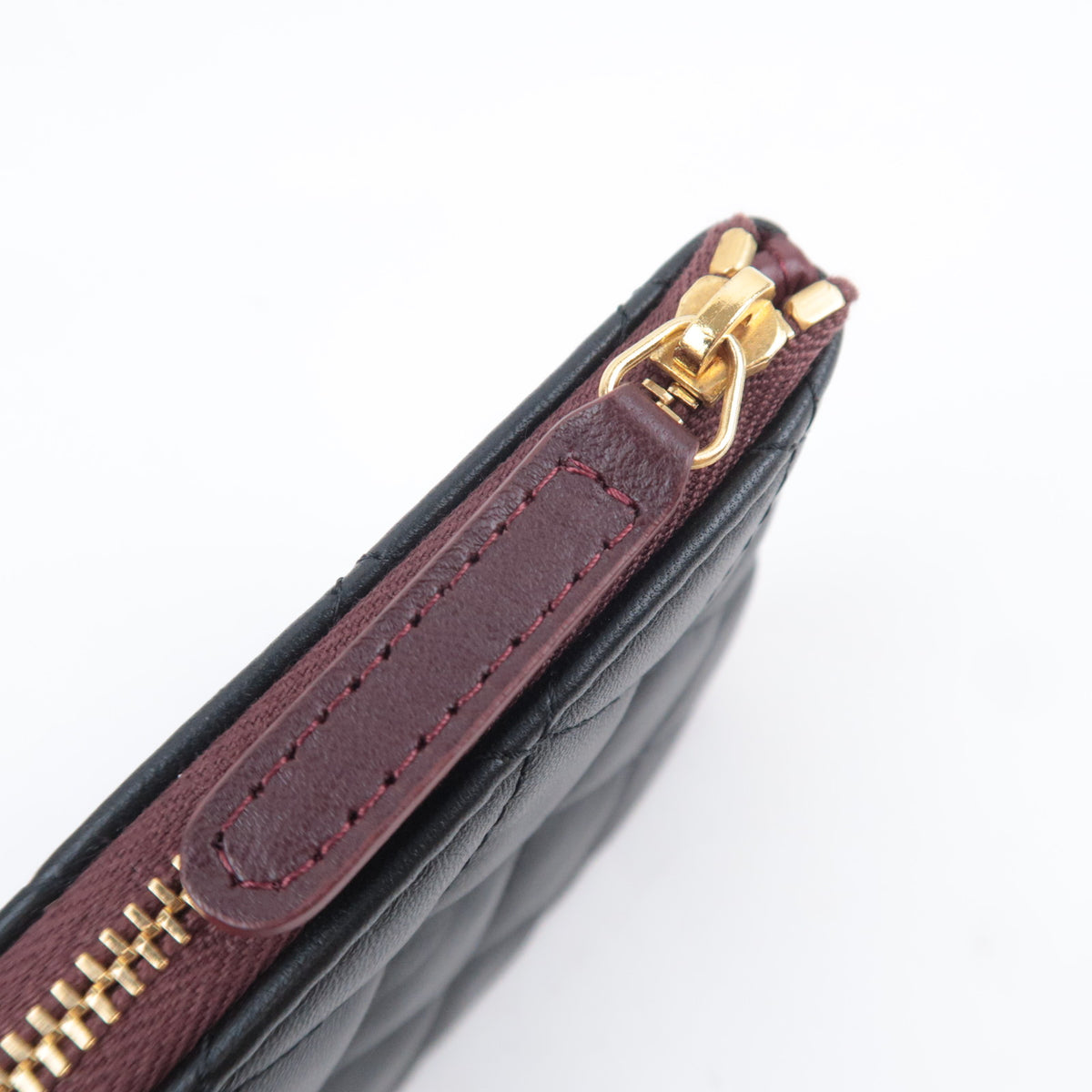 CHANEL Matelasse Mini Flat Pouch