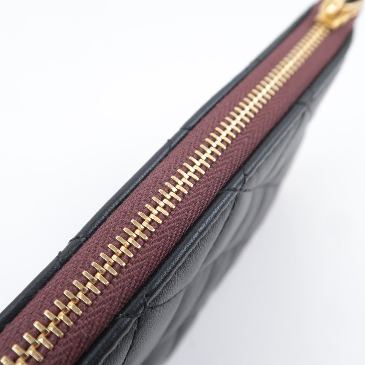 CHANEL Matelasse Mini Flat Pouch