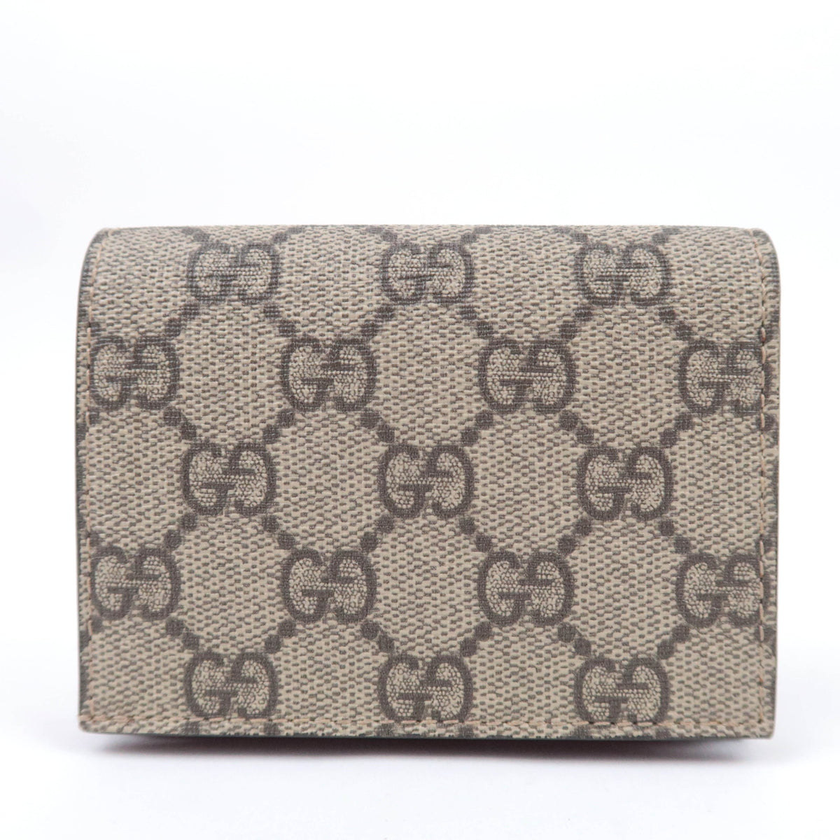 GUCCI GG Supreme Cherry Bi-Fold Wallet 476050