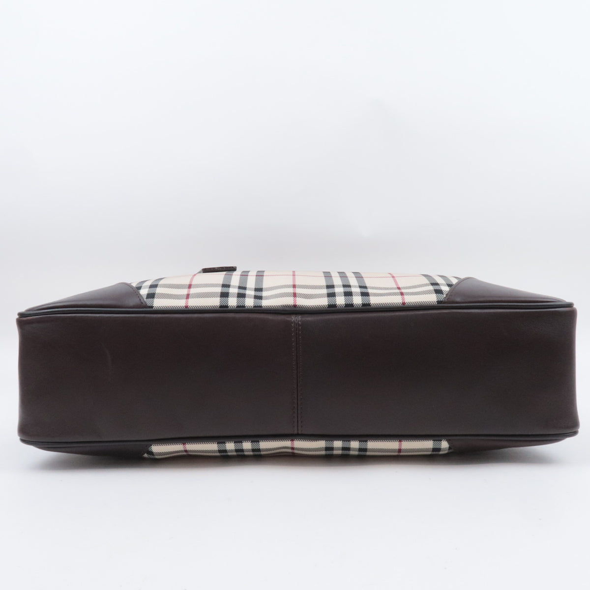 BURBERRY Nova Plaid Handbag Business Bag