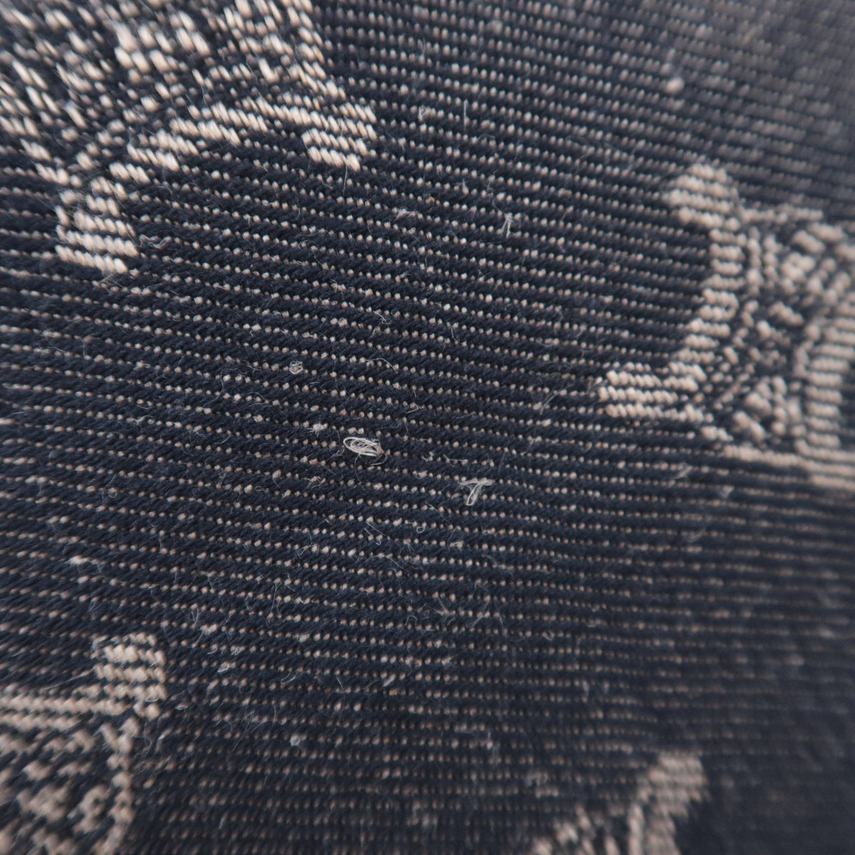 CELINE Paris Macadam Denim Tote Bag
