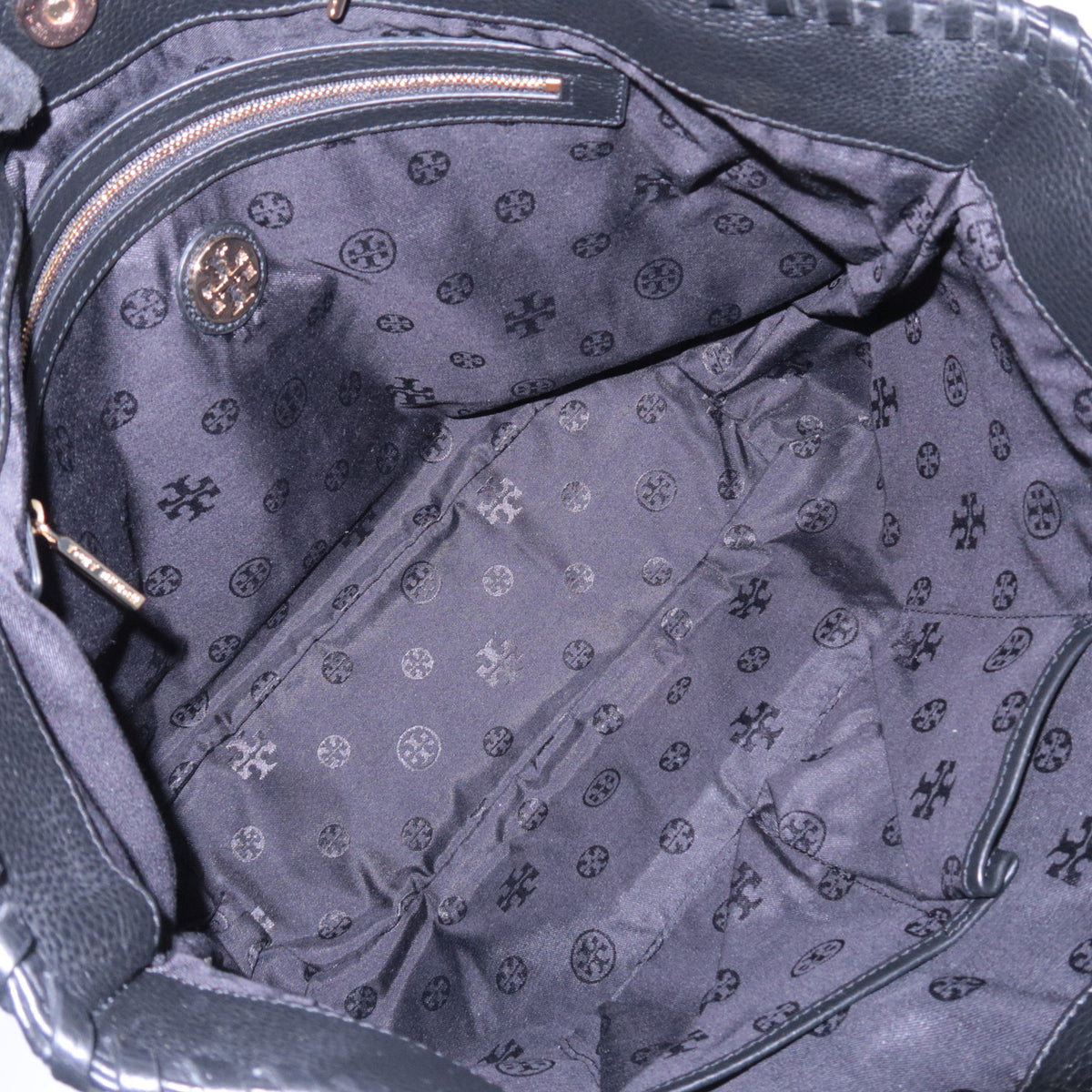 TORY BURCH Leather Chain Tote Bag