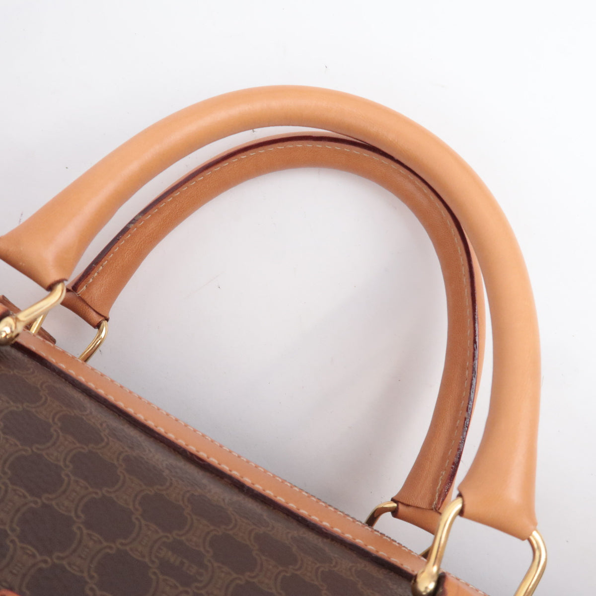 CELINE Macadam Boston Bag