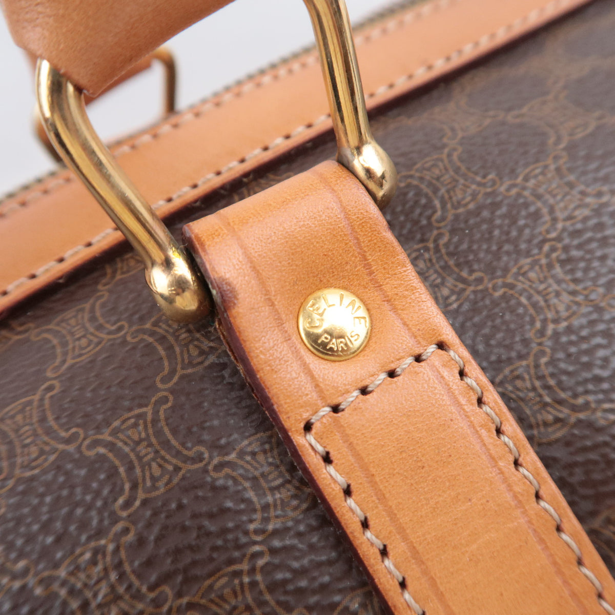 CELINE Macadam Boston Bag