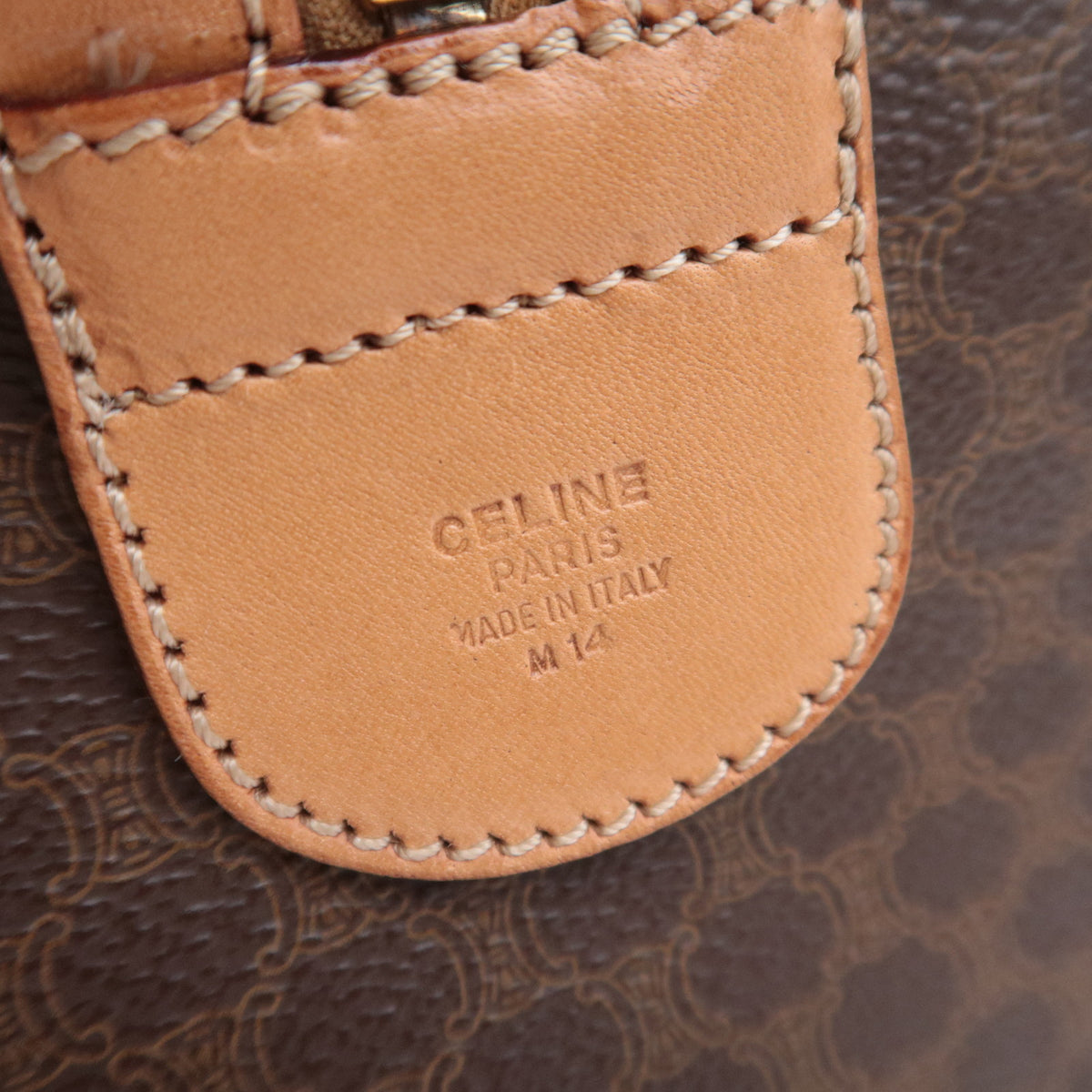 CELINE Macadam Boston Bag
