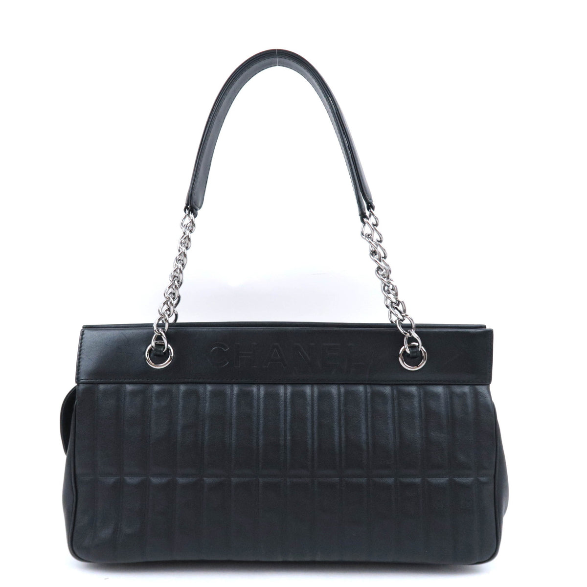 CHANEL Mademoiselle Chain Handbag Lambskin