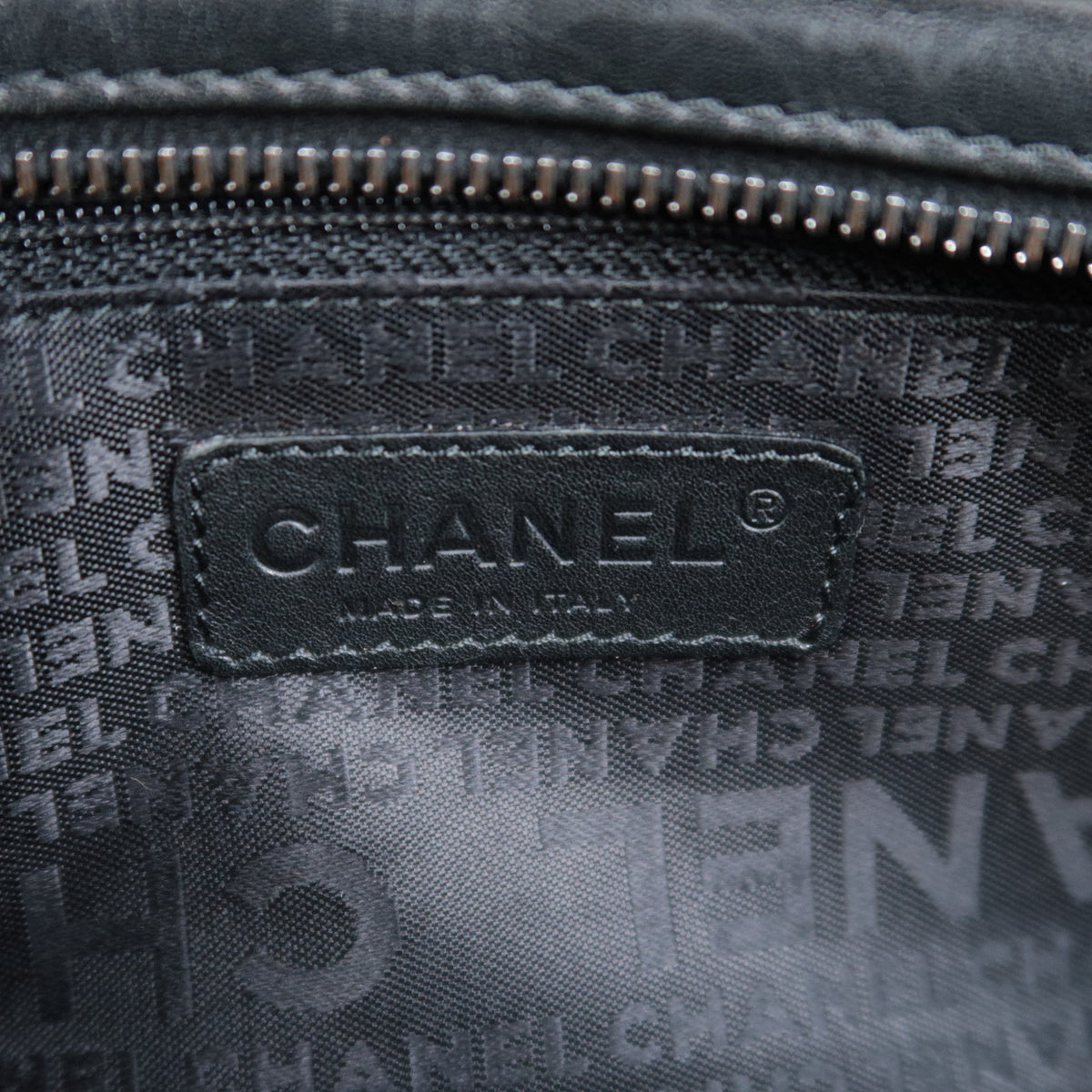 CHANEL Mademoiselle Chain Handbag Lambskin