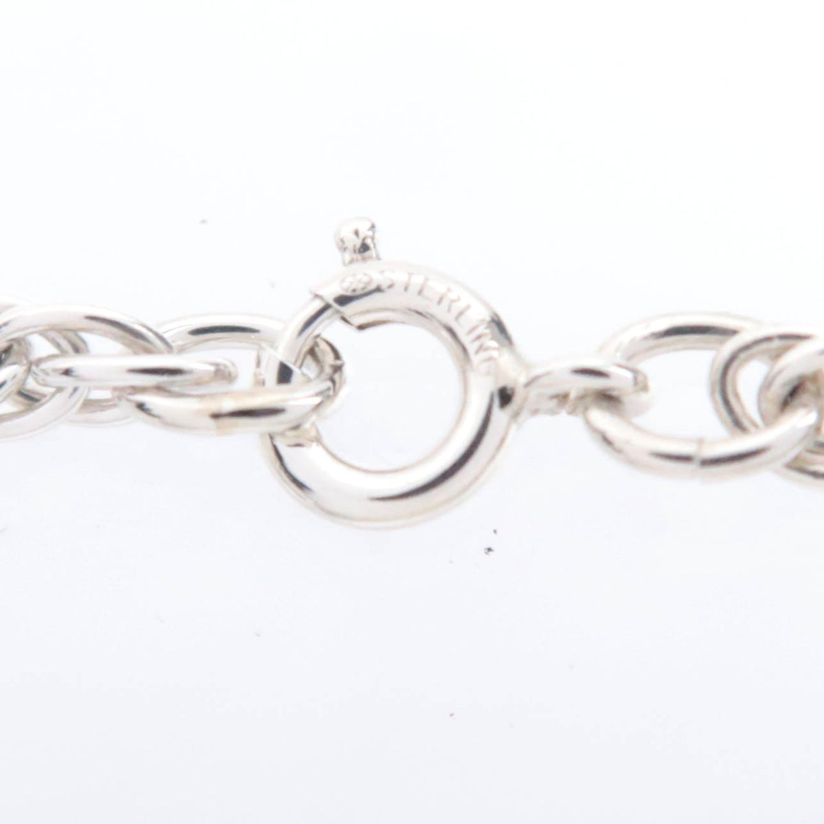 Tiffany&Co. ID Plate Narrow Bracelet Silver925 5.0g
