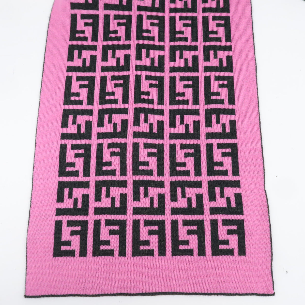 FENDI Zucca Scarf 100% Wool