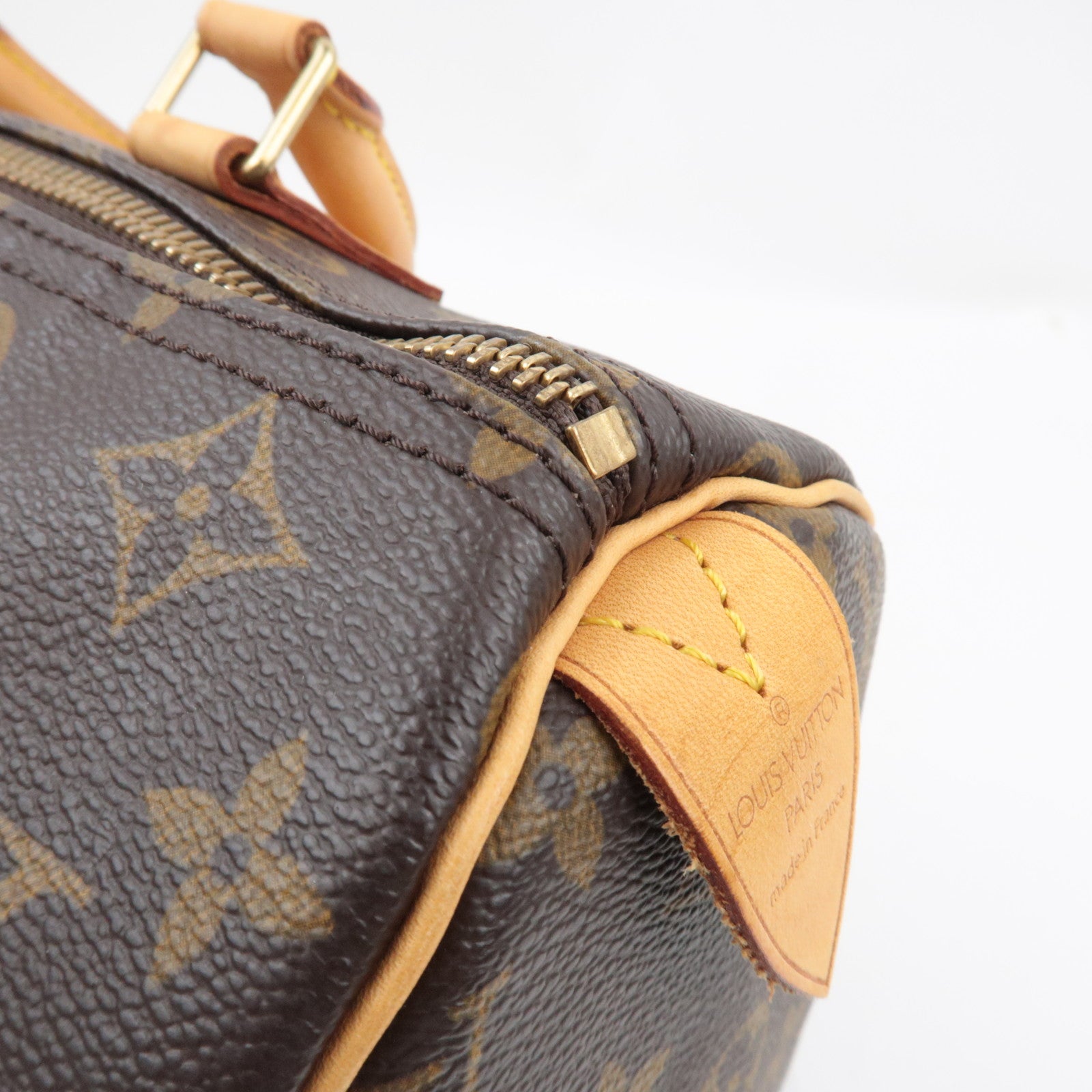 Louis Vuitton Monogram Speedy 30 Hand Bag M41526 AA0014