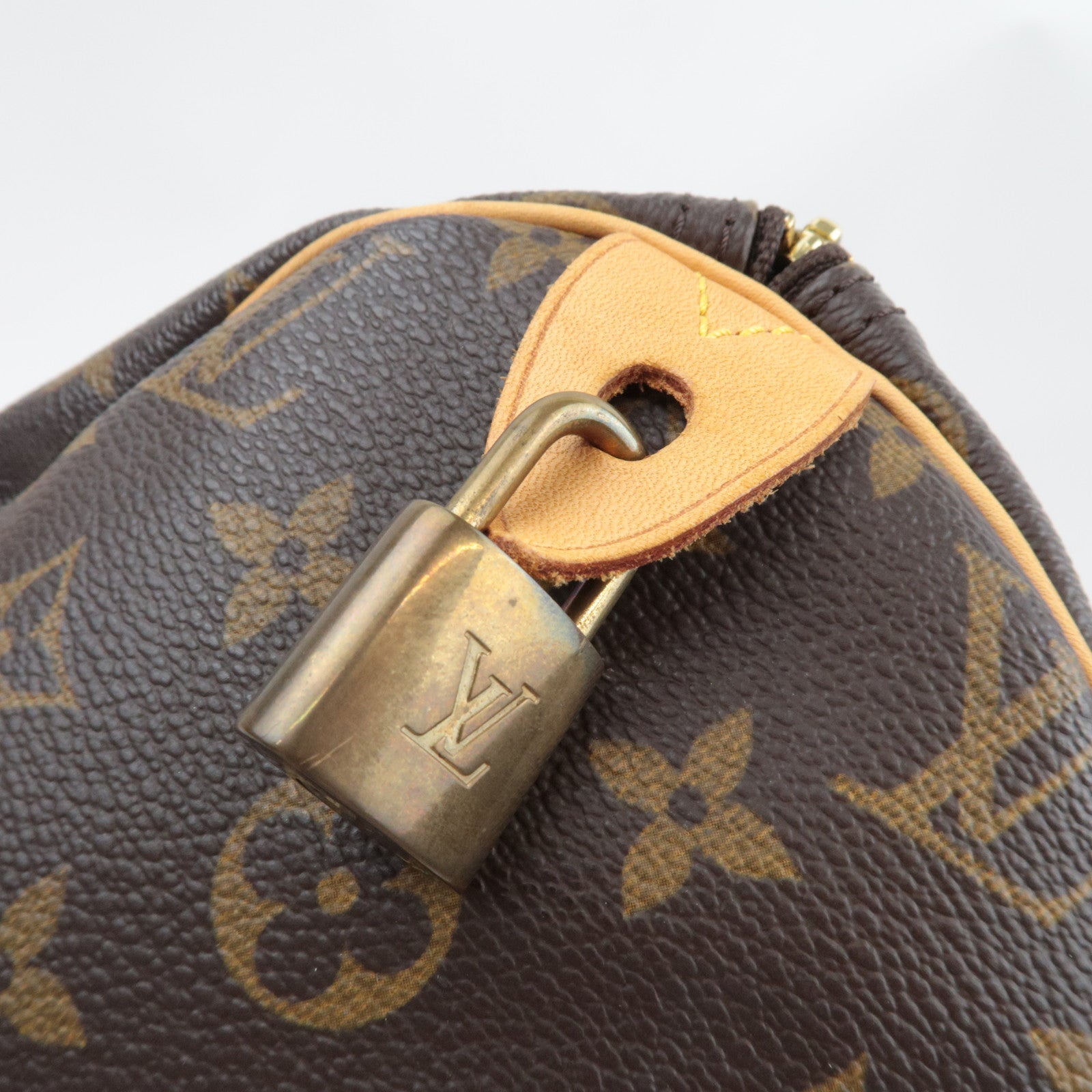 Louis Vuitton Monogram Speedy 30 Hand Bag M41526 AA0014