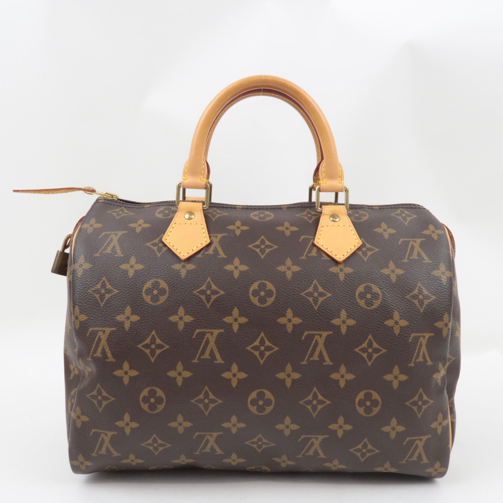 Louis Vuitton Monogram Speedy 30 Hand Bag M41526 AA0014