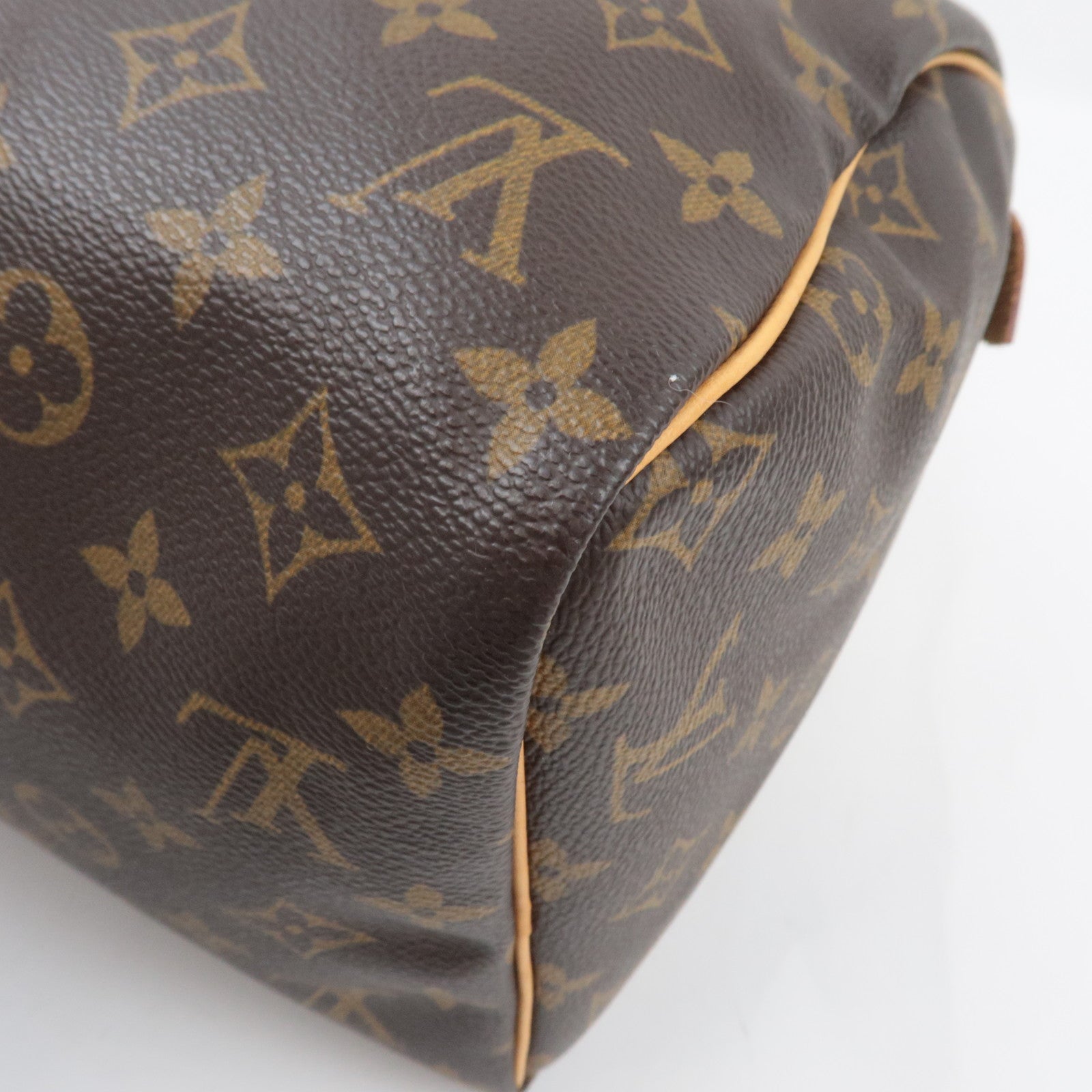 Louis Vuitton Monogram Speedy 30 Hand Bag M41526 AA0014