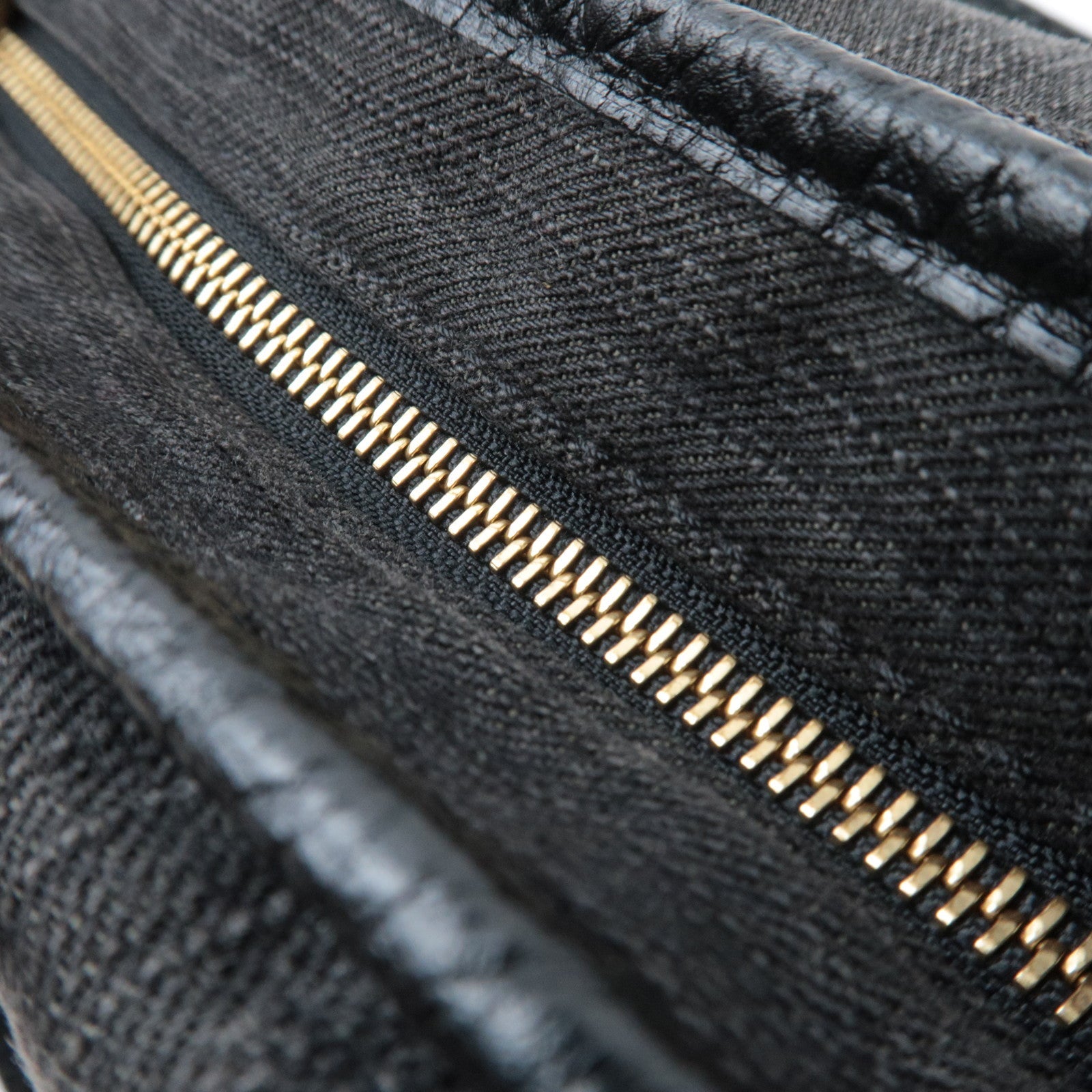 Louis Vuitton Monogram Denim Neo Cabby MM 2Way Bag Noir M95351 AS4075 *Dust bag, Strap