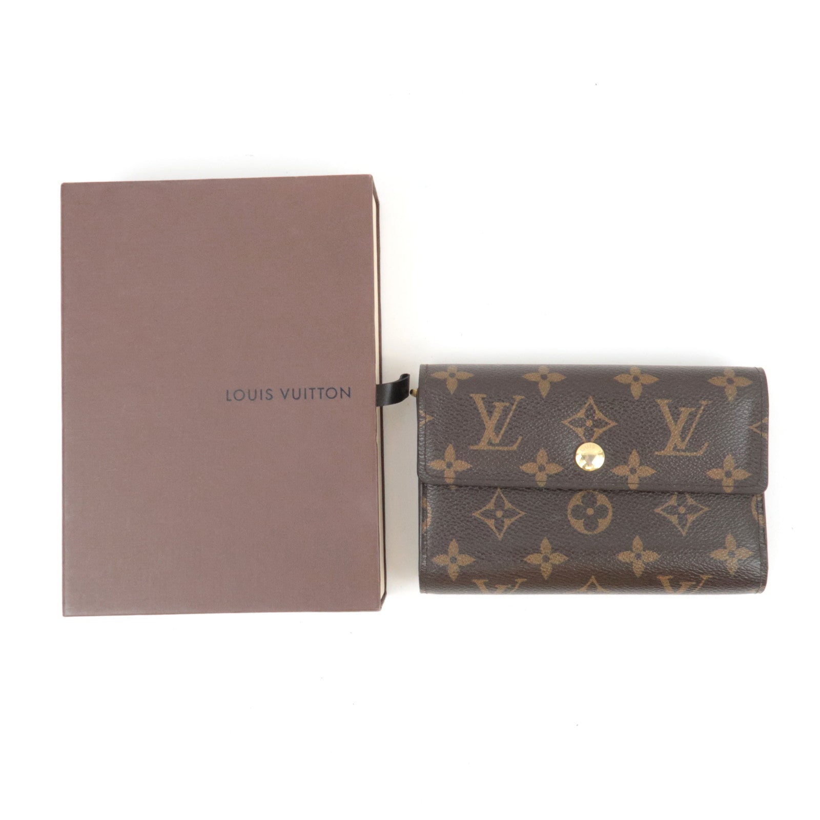 Louis Vuitton Monogram Portefeuille Alexandra Wallet M60047 CA4112 *Box