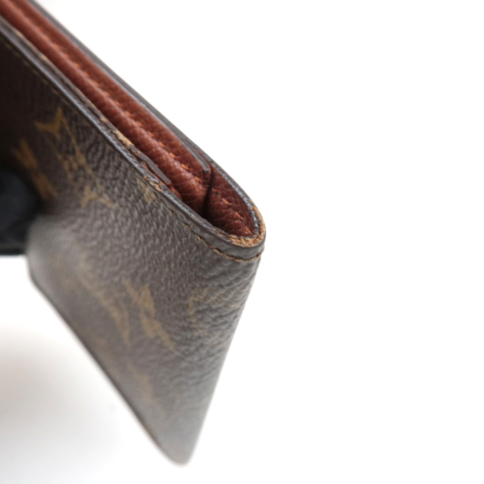 Louis Vuitton Set of 2 Monogram Porte 2 Carte Vertical M60533 & Porte Carte Credit Pression Card Case M60937