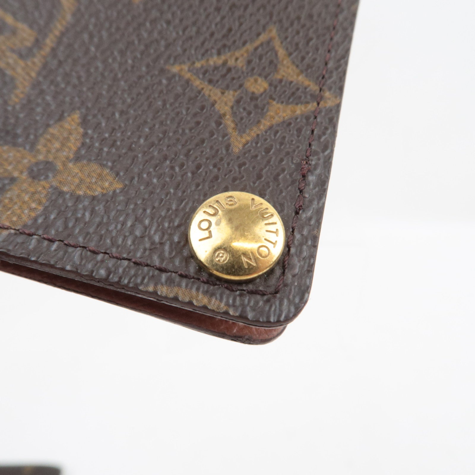 Louis Vuitton Set of 2 Monogram Porte 2 Carte Vertical M60533 & Porte Carte Credit Pression Card Case M60937