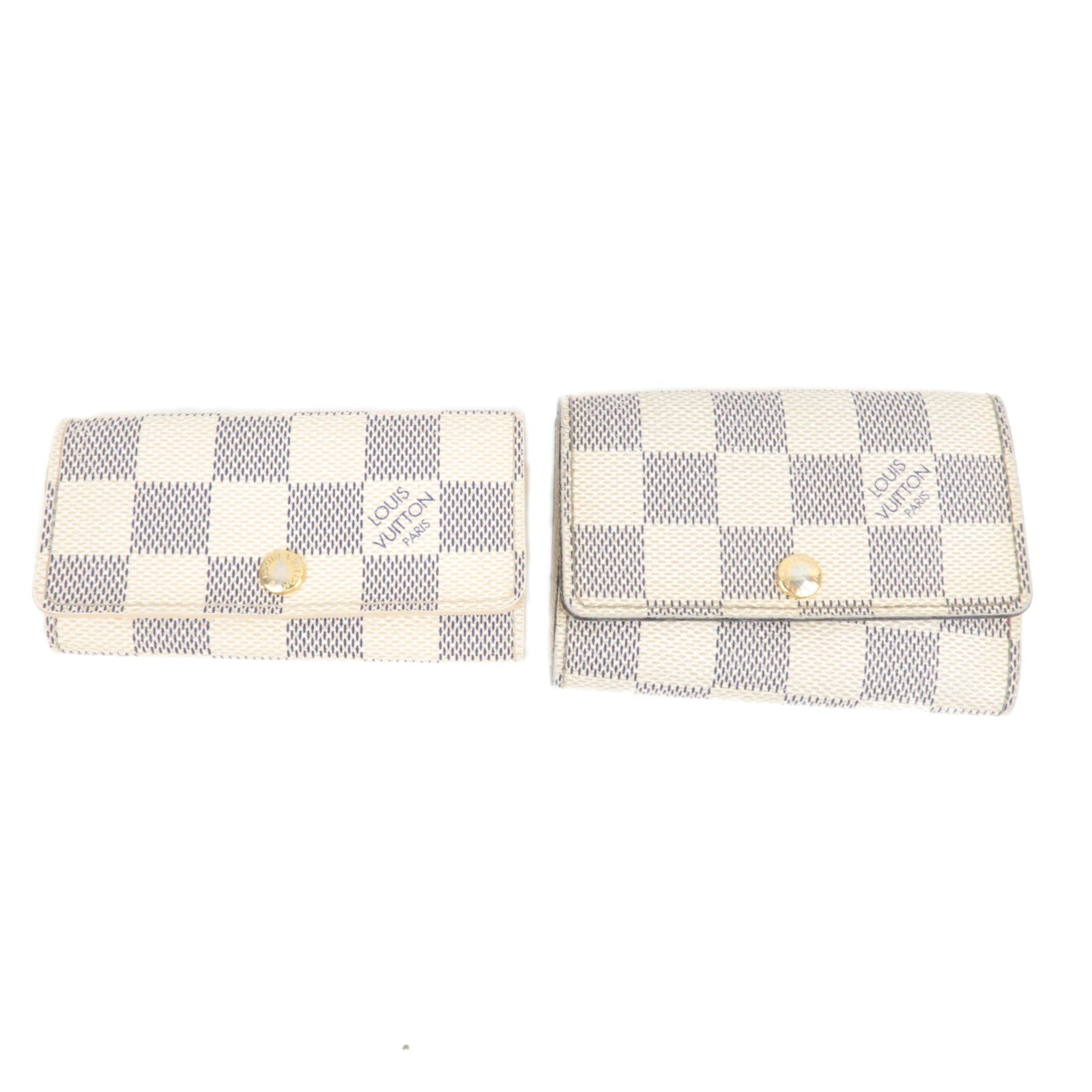 Louis Vuitton Set of 2 Damier Azur Multicle 4 N60020 & Multicle 6 N6174552741