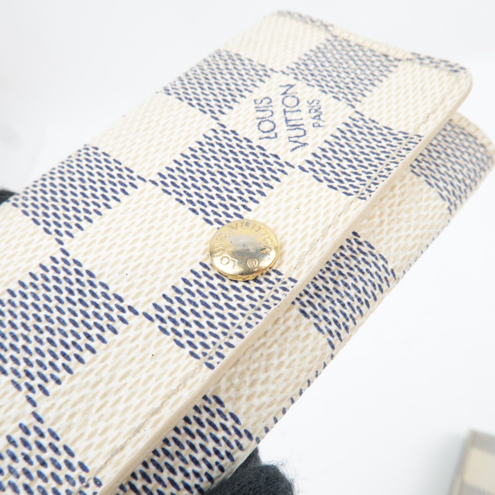 Louis Vuitton Set of 2 Damier Azur Multicle 4 N60020 & Multicle 6 N61745