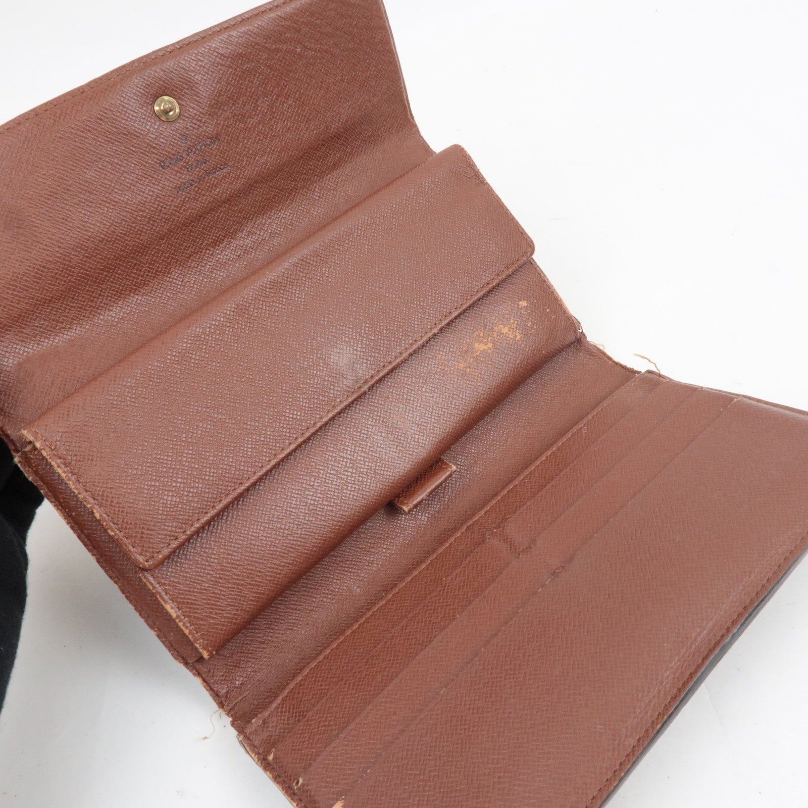 Louis Vuitton Set of 3 Monogram Porte Tresor International Wallet M61215 & Continental Clutch T61217