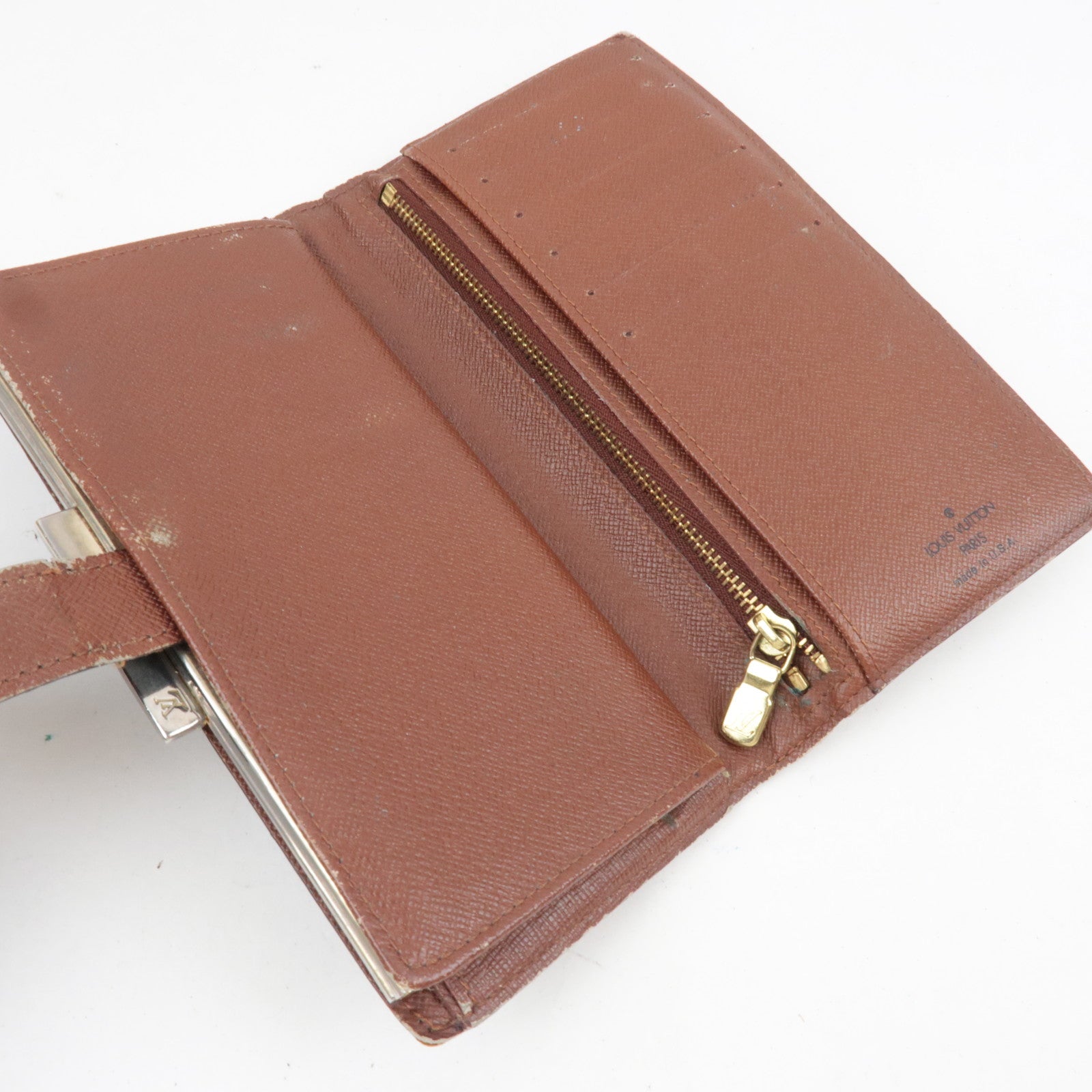 Louis Vuitton Set of 3 Monogram Porte Tresor International Wallet M61215 & Continental Clutch T61217