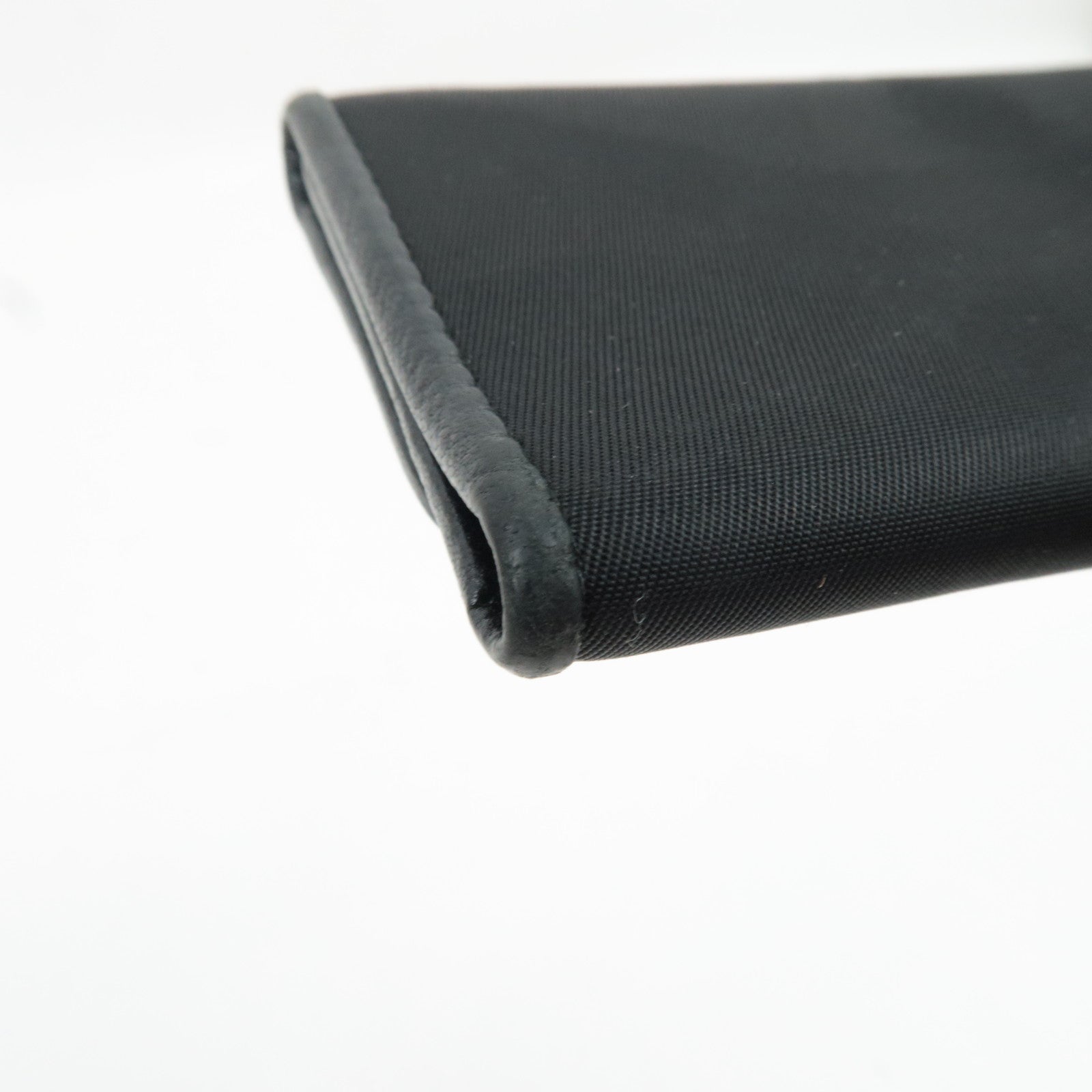 Set of 2 PRADA 6 Rings Key Case Nylon Black & CHANEL Cocomark 6 Rings Key Case Caviar Skin Yellow