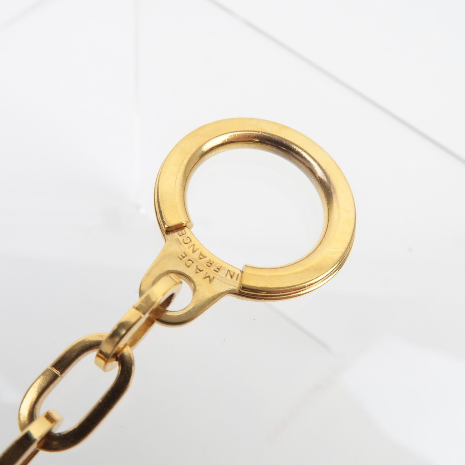 Louis Vuitton Monogram Flower Charm Key Ring Novelty