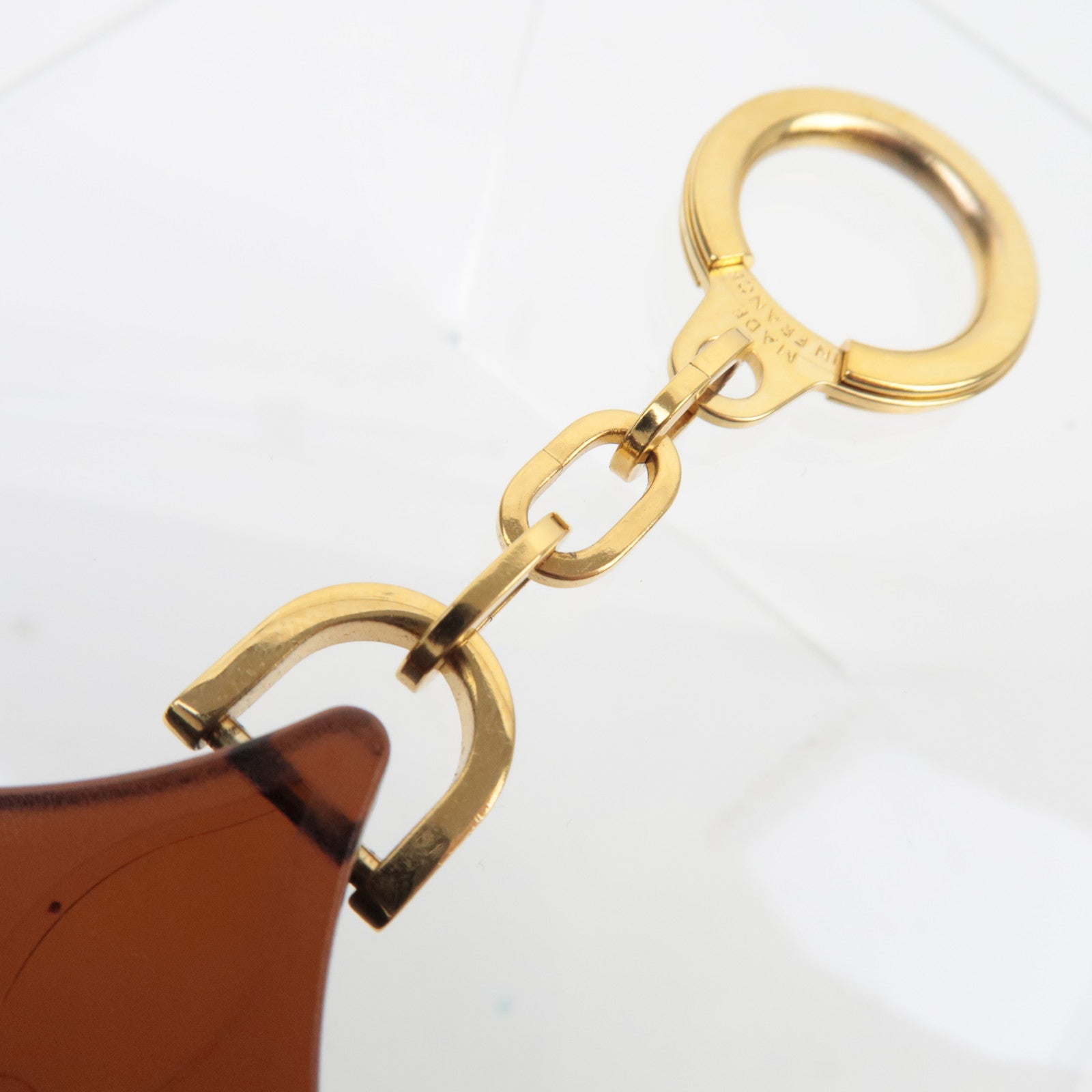 Louis Vuitton Monogram Flower Charm Key Ring Novelty