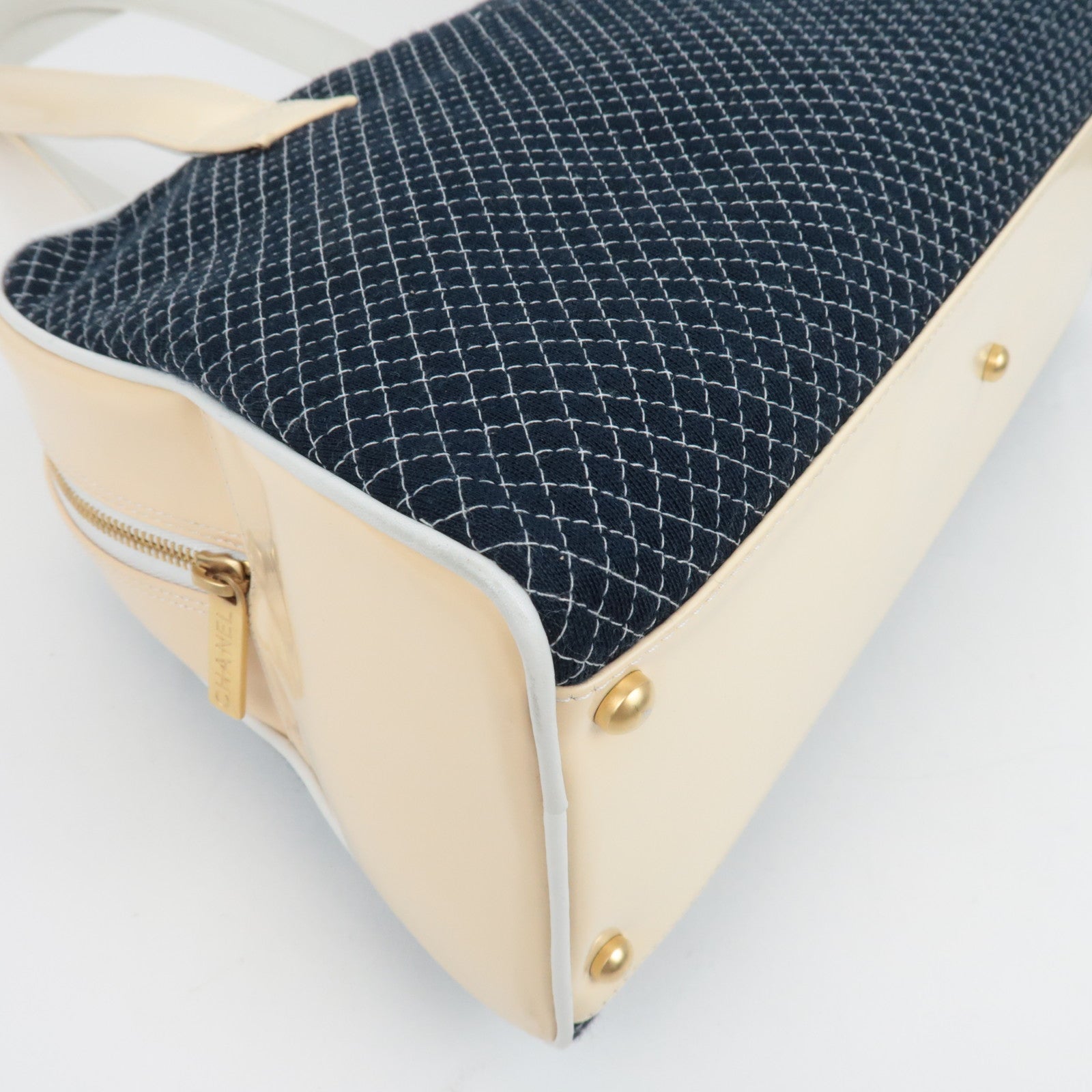 CHANEL Bowlingtas Patentkatoen 7351692 