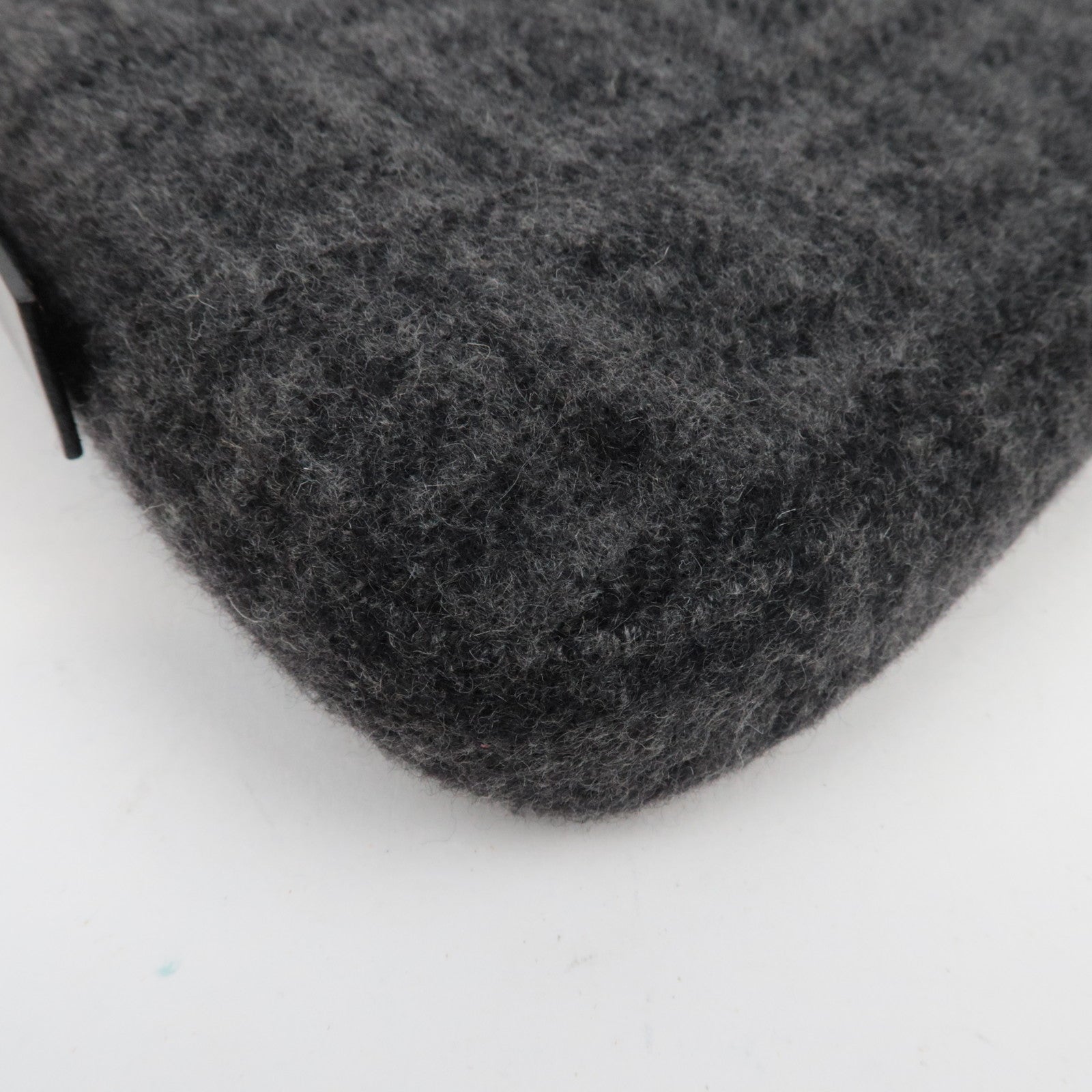 FENDI Zucca Mamma Baguette Cashmere Gray *Dust Bag