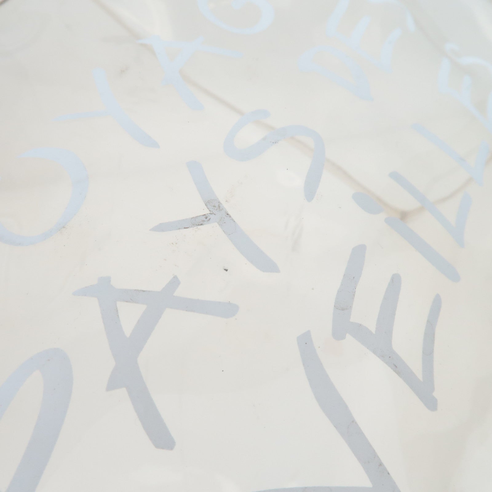 HERMES Vinyl Kelly handtas met doorzichtige gouden hardware 