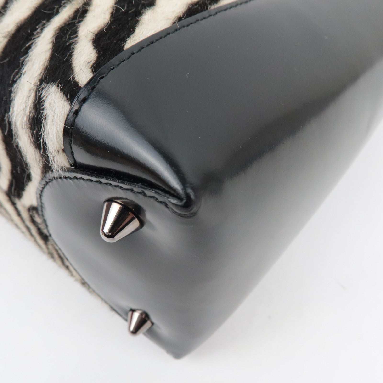 Dior Lady Dior Leather Pony hair Zebra Black White *Dustbag, Strap, Guarantee