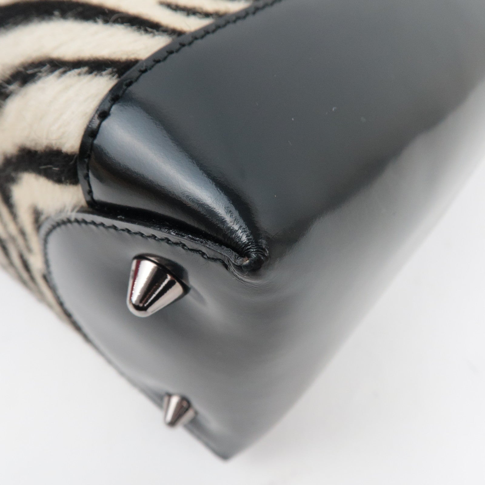 Dior Lady Dior Leather Pony hair Zebra Black White *Dustbag, Strap, Guarantee