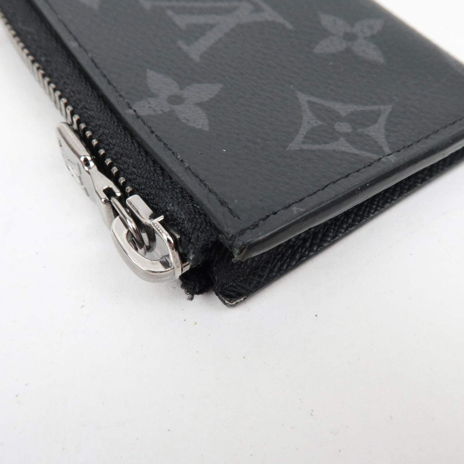 Louis Vuitton Monogram Eclipse Porto Monnaie Jour M63536 / RFID