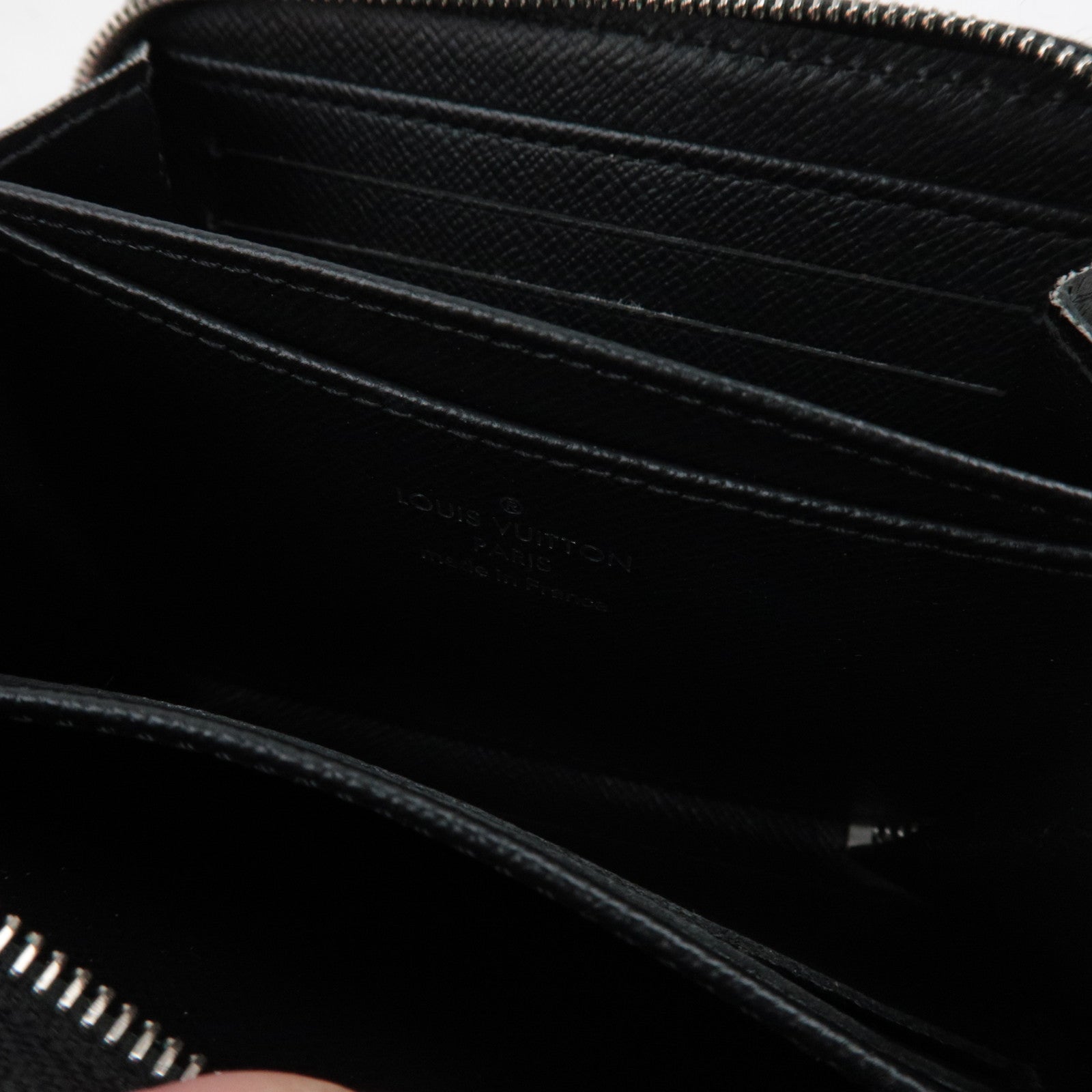 Louis Vuitton Epi Leather Zippy Coin Case Wallet Noir M60152/RFID *Doos, Stofzak 