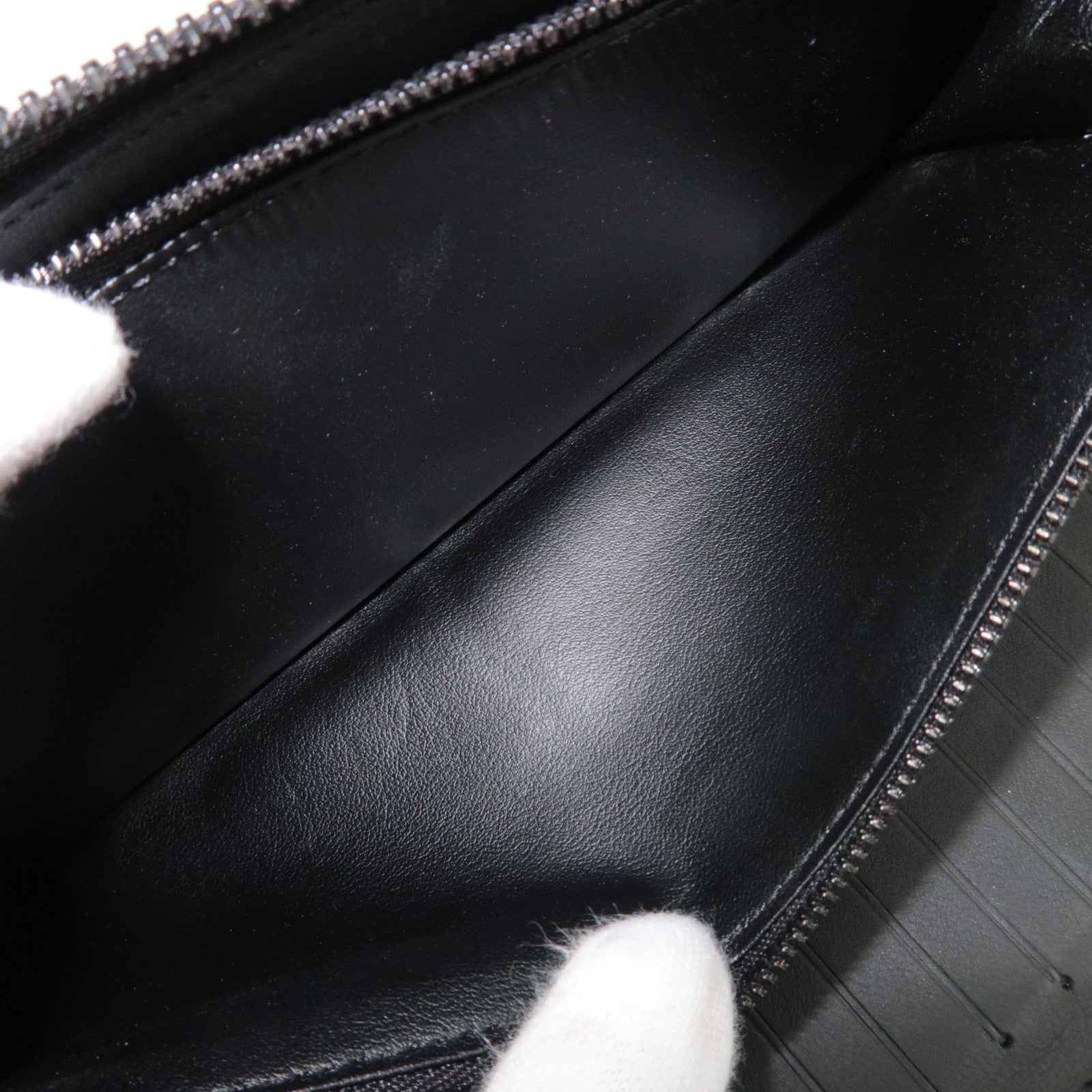 Louis Vuitton Monogram Empreinte Tourillon Leren Zippy Portemonnee Verticaal Noir M69047/RFID *Doos, Stofzak 