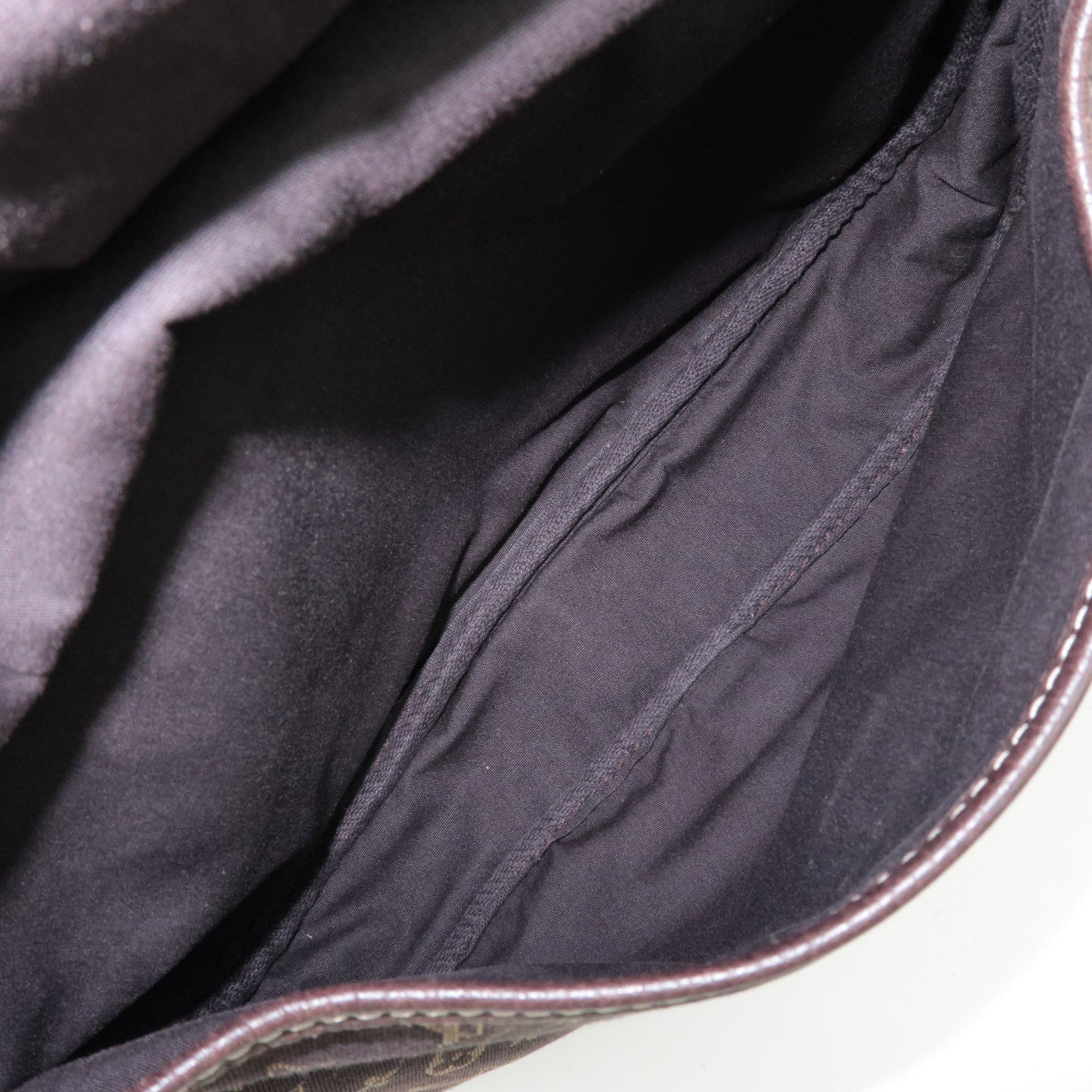 Louis Vuitton Monogram Mini Lin Saumur 30 Ebene Brown M95227 / MB1006 *Dust bag