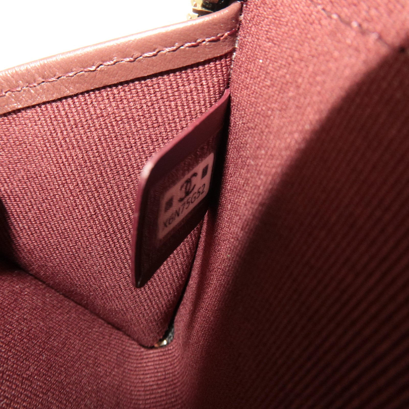 CHANEL Caviar Skin Coin Case Zwart X6N75G52 