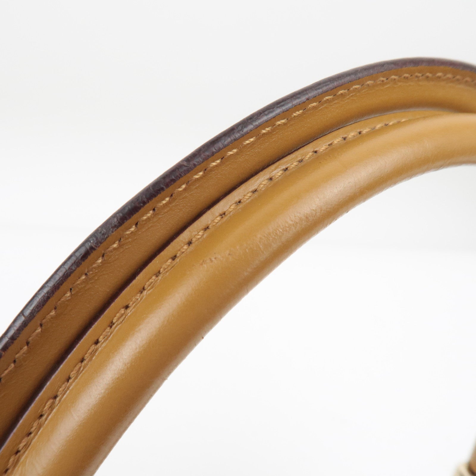 GUCCI Jackie GG Canvas leren handtas beige 002.1068 *Stofzak 