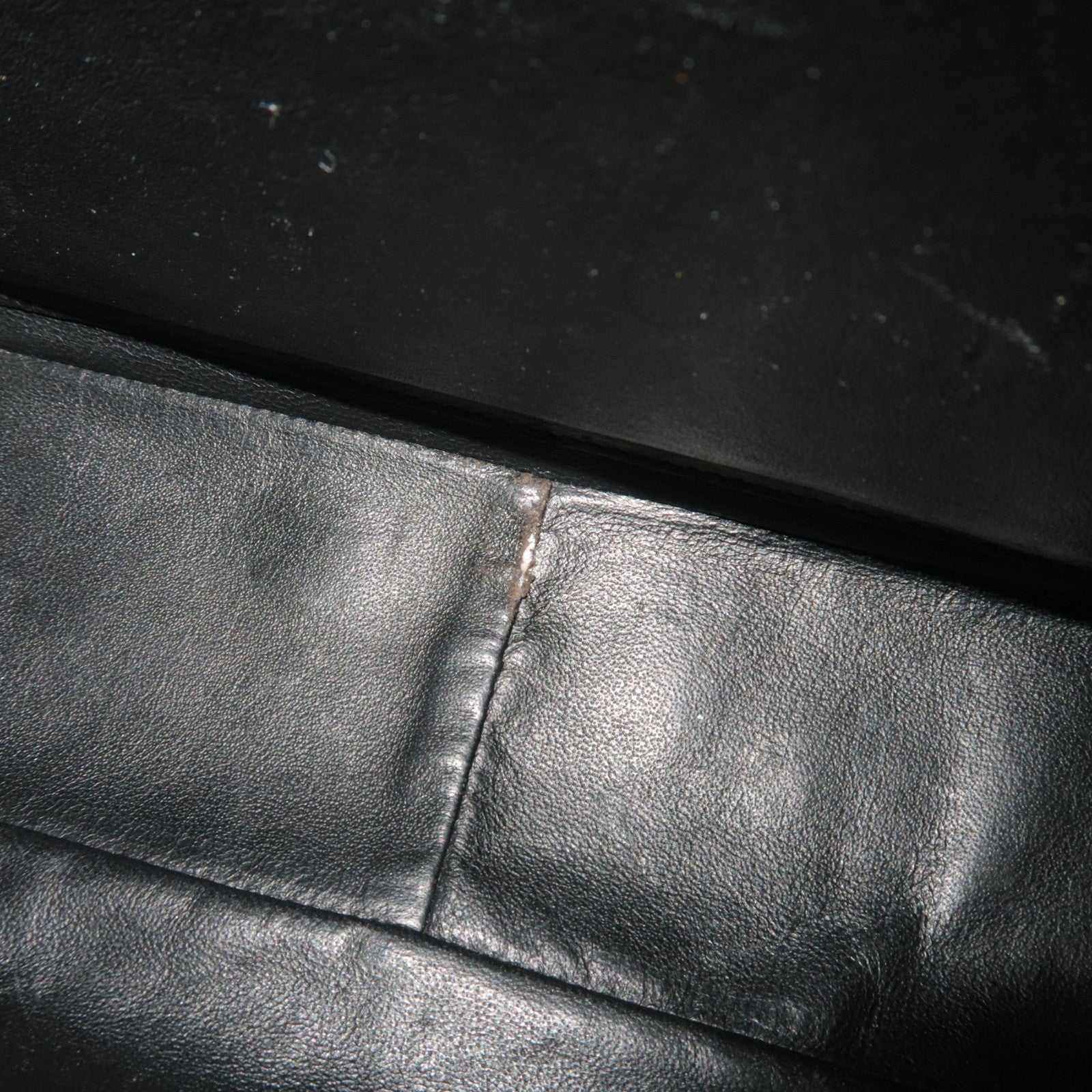 CHANEL Matelasse Caviar Skin Big Coco Chain Bag Black