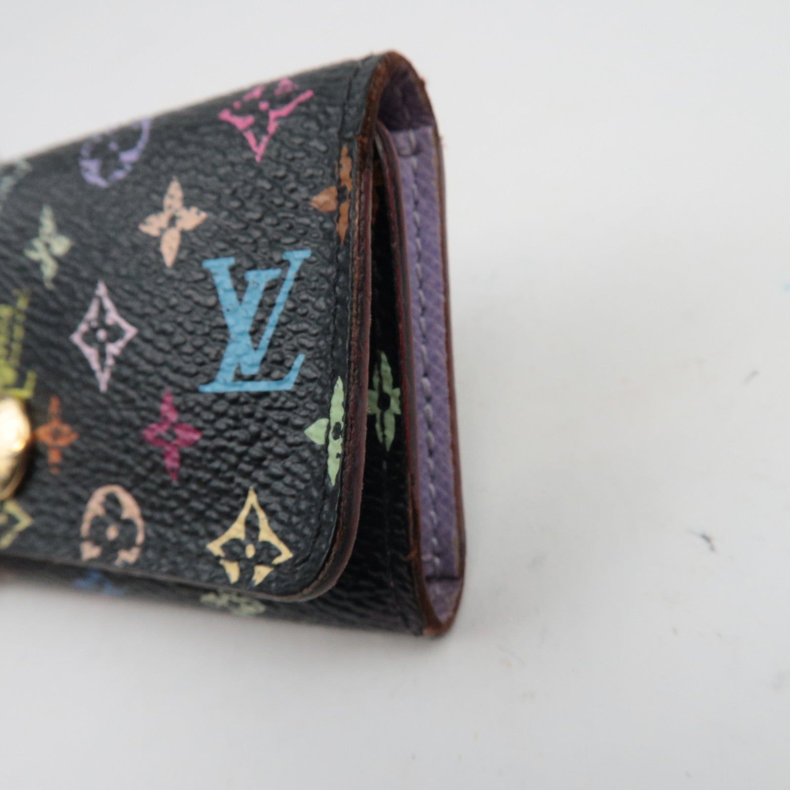 Louis Vuitton Multicolor Multiclés 4 Sleutelhoesje Sleutelhanger M60284/CT4172 *Doos, stofzak 