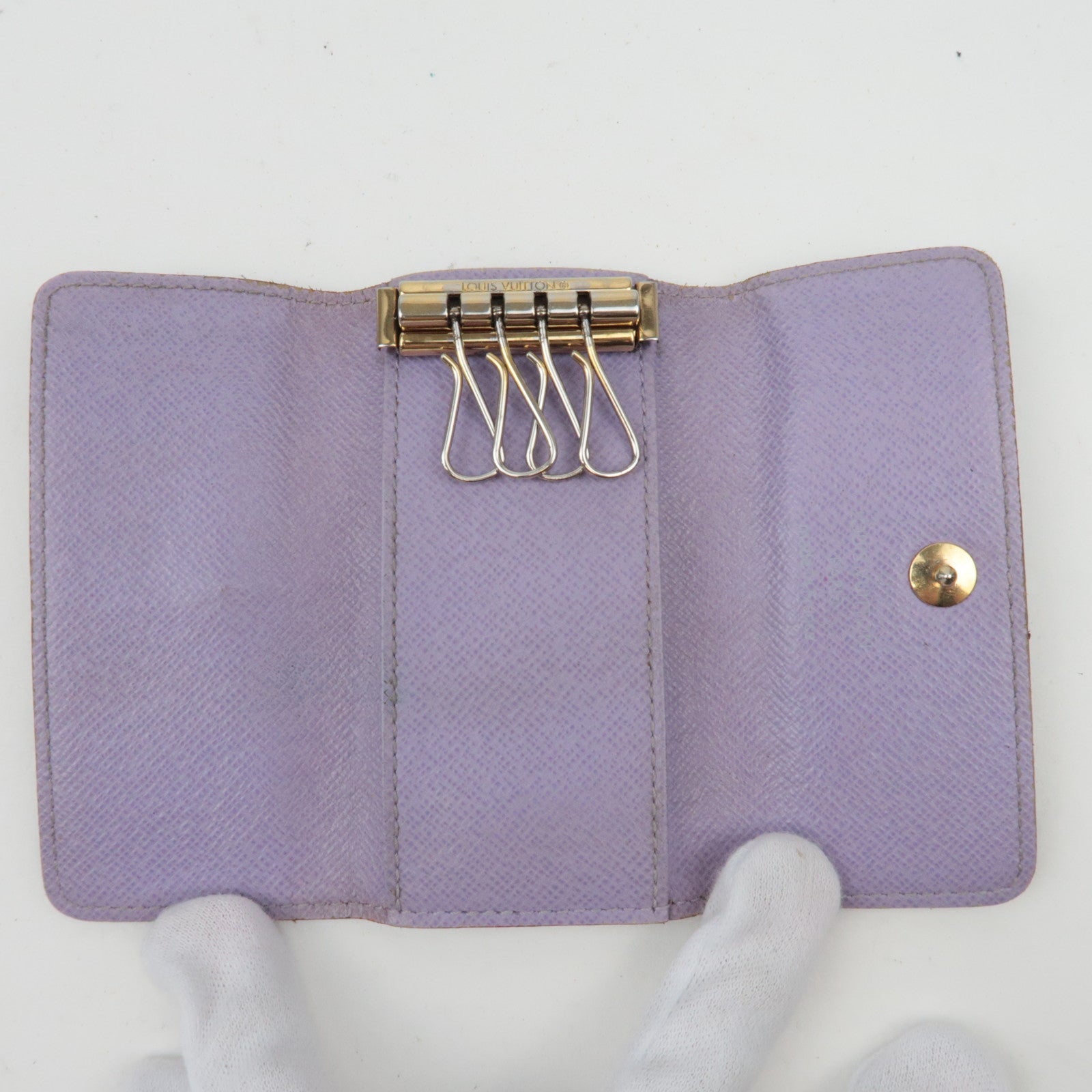 Louis Vuitton Multicolor Multiclés 4 Sleutelhoesje Sleutelhanger M60284/CT4172 *Doos, stofzak 