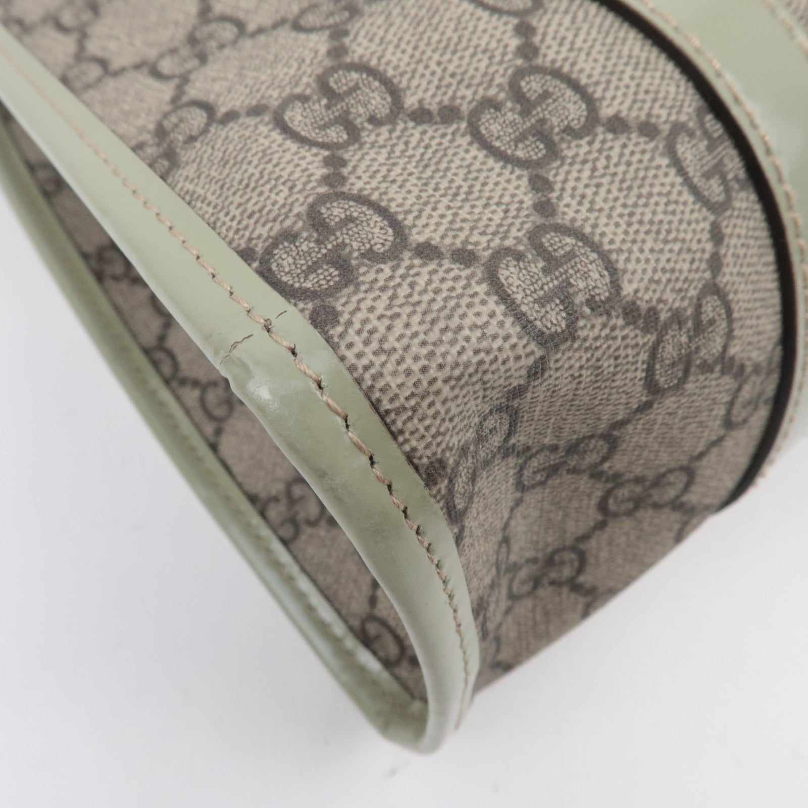 GUCCI GG Supreme Patent Leather Schoudertas 203494 *Stofzak 