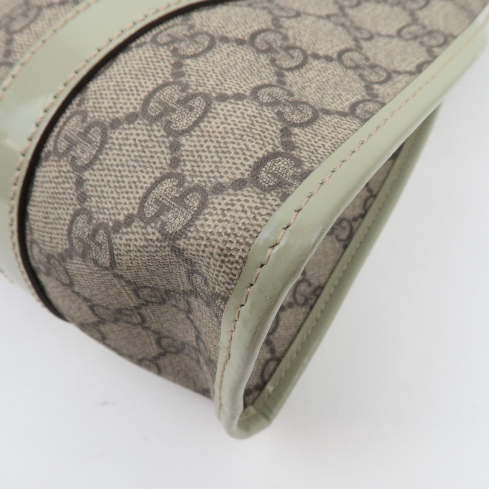 GUCCI GG Supreme Patent Leather Schoudertas 203494 *Stofzak 