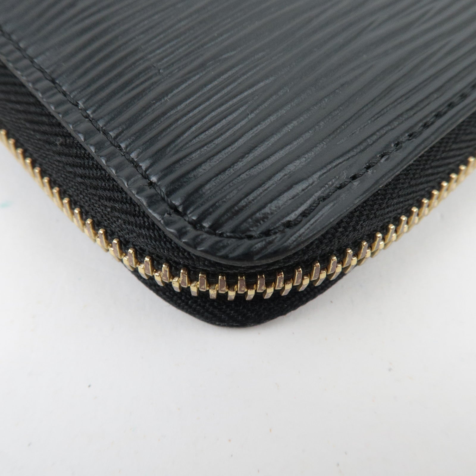 Louis Vuitton Epi Zippy Wallet Noir M68755/RFID *Doos, Stofzak 