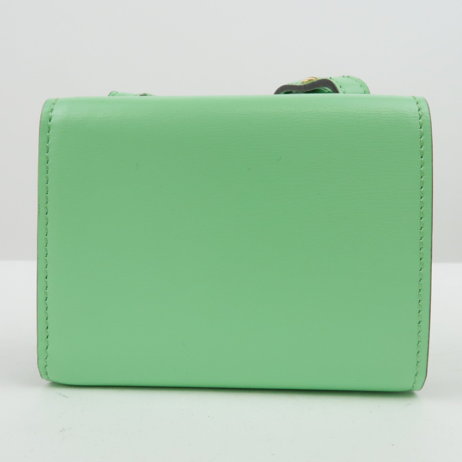 FENDI Micro Baguette Tri Fold Schoudertas Lichtgroen 8M0482 *Doos, Stofzak 